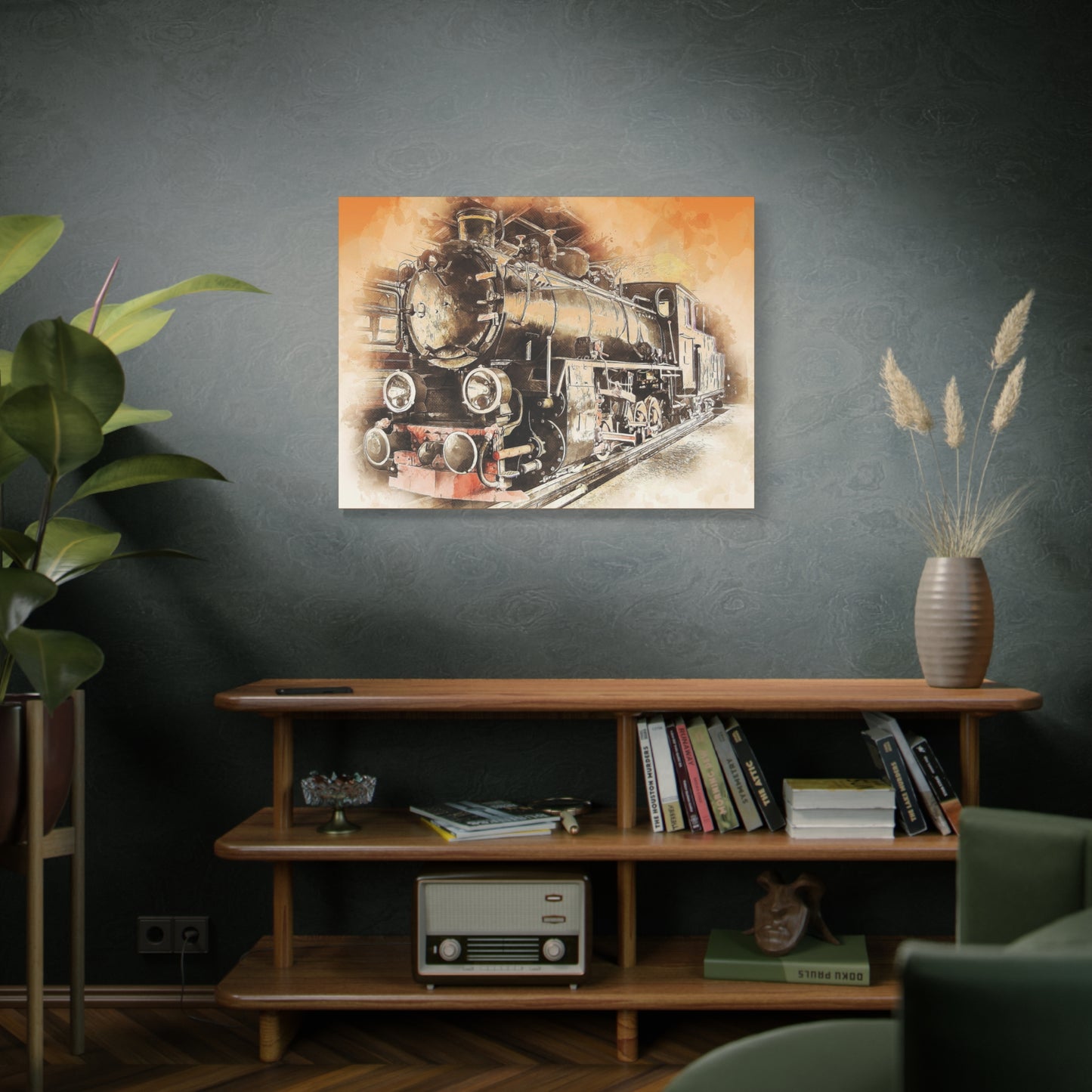 Locomotive Matte Canvas, Stretched, 1.25"