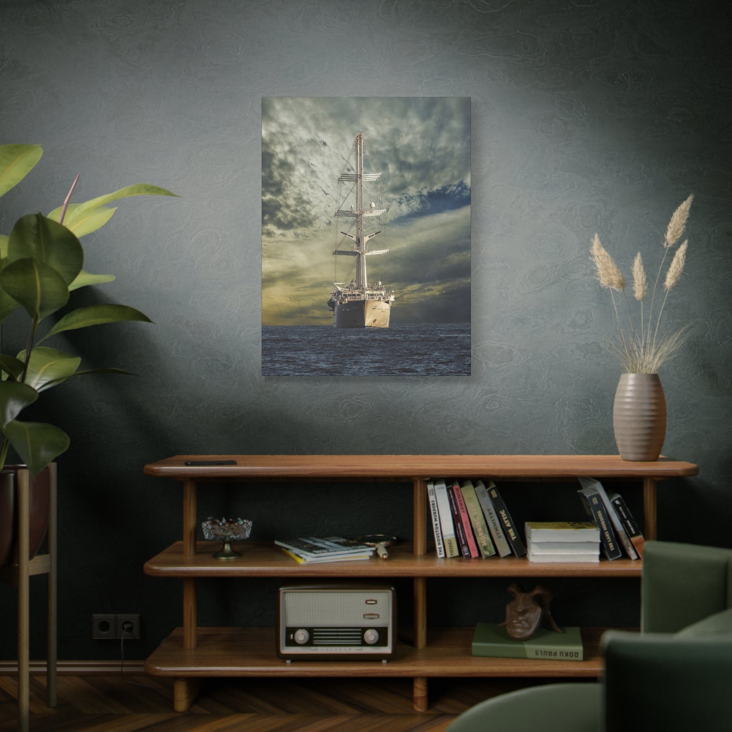 Ship Matte Canvas, Stretched, 1.25"