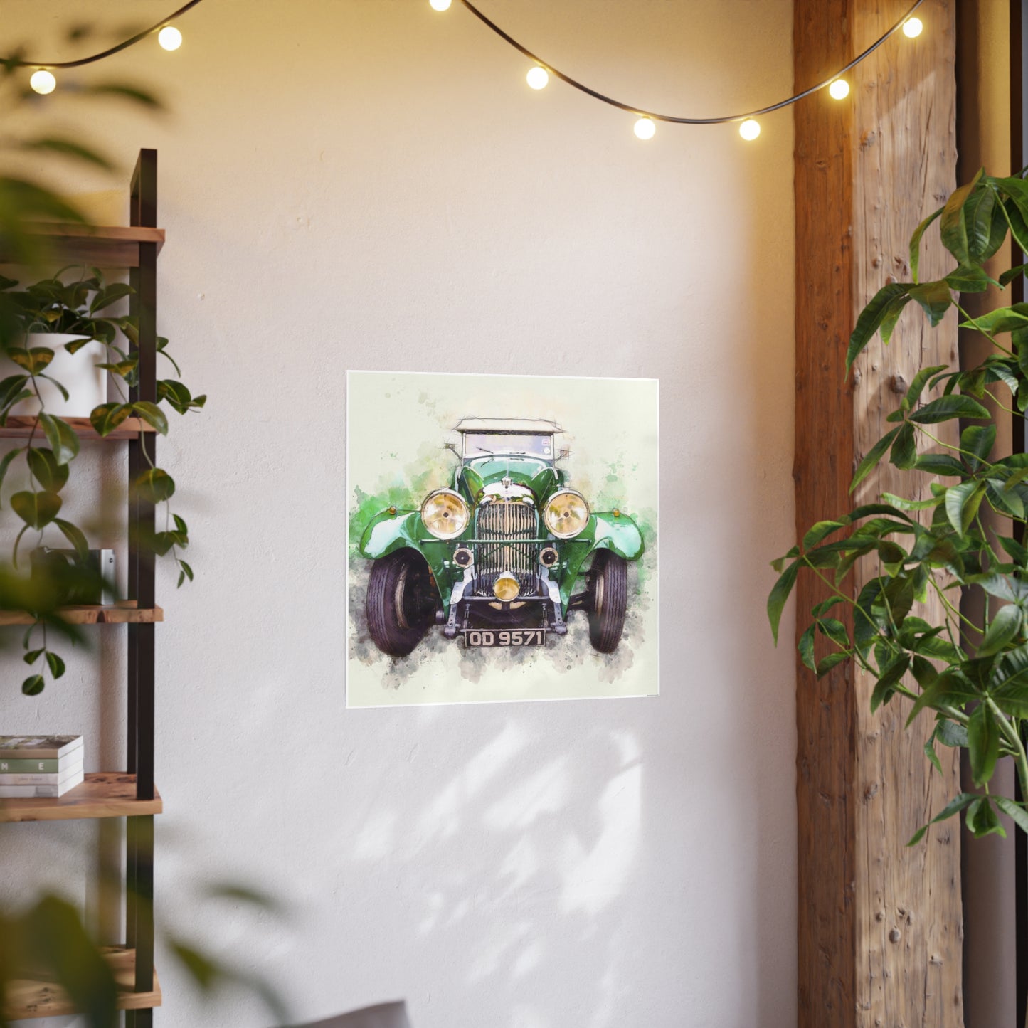 Car Photo Art Paper Posters