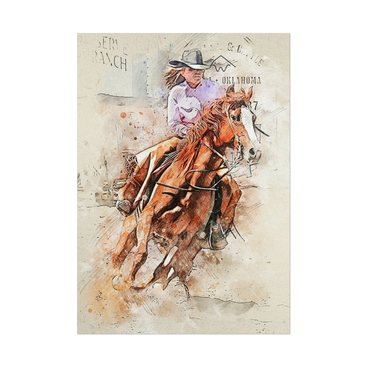 Rodeo Rolled Posters