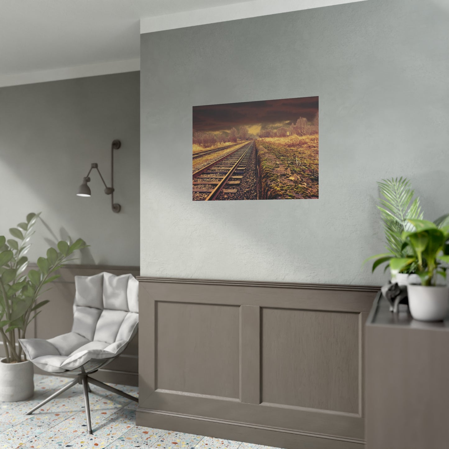 Tracks Rolled Posters