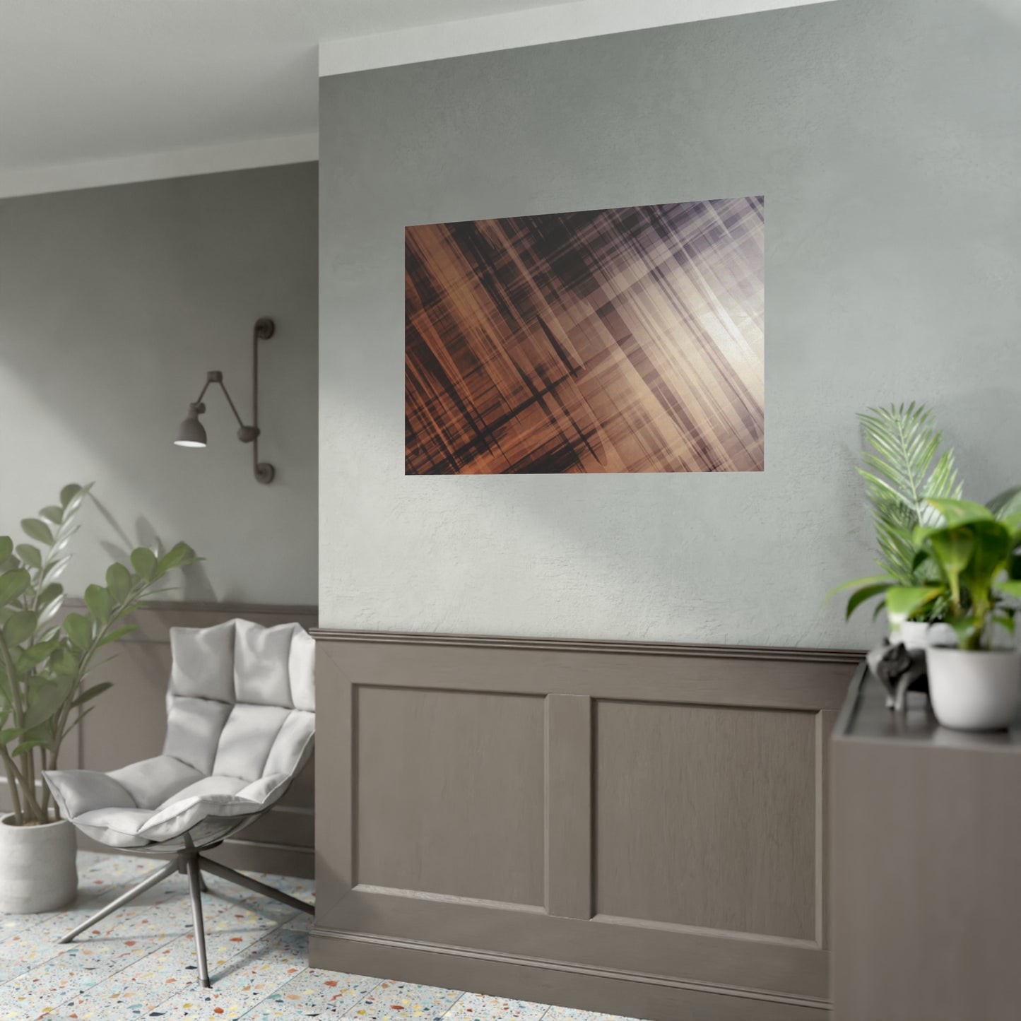 Abstract Rolled Posters