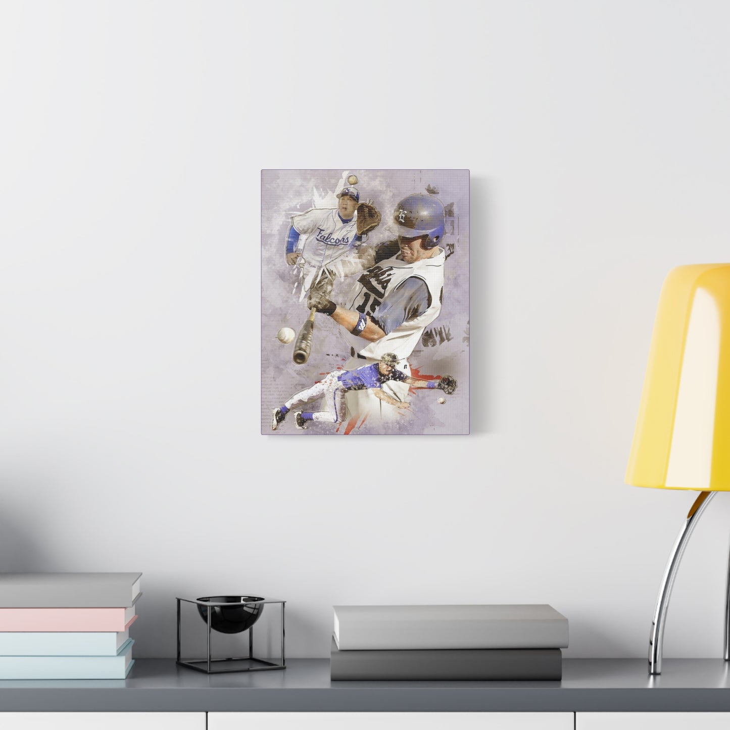 Baseball Matte Canvas, Stretched, 1.25"