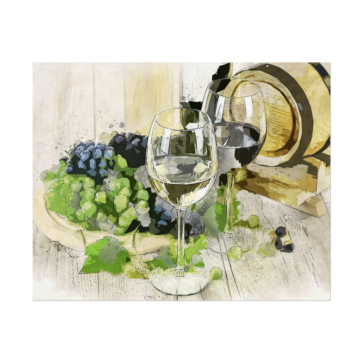 Wine Rolled Posters
