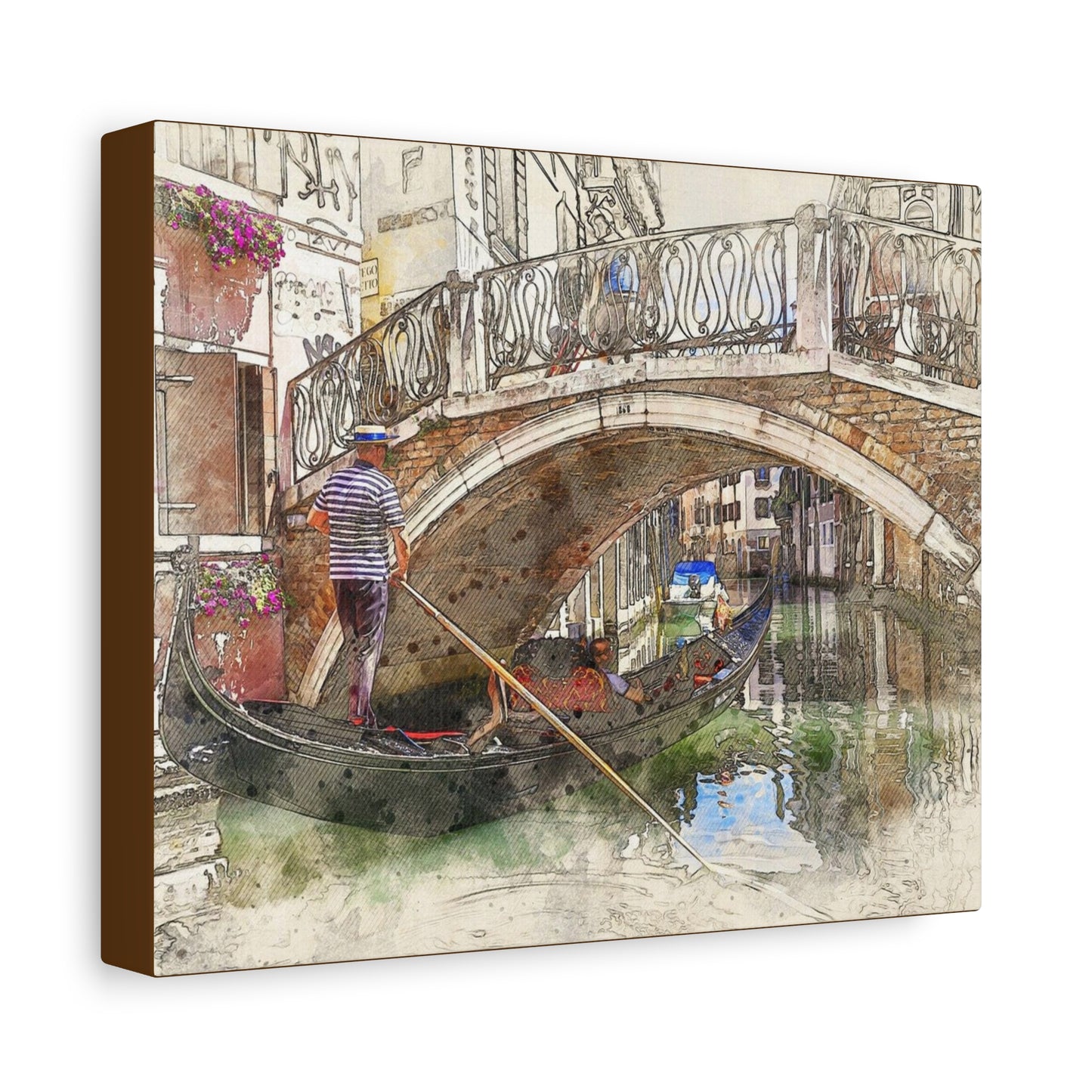 Gondola Matte Canvas, Stretched, 1.25"