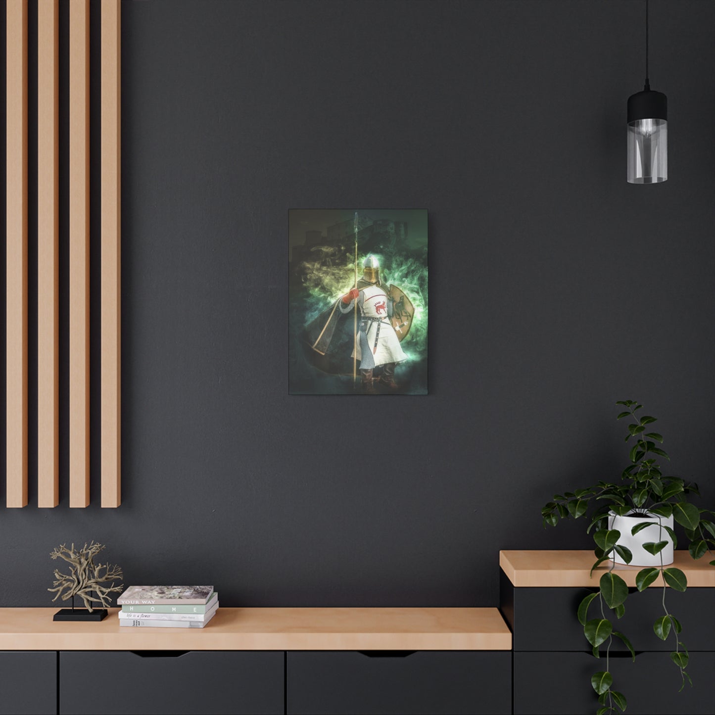 Knight Matte Canvas, Stretched, 1.25"