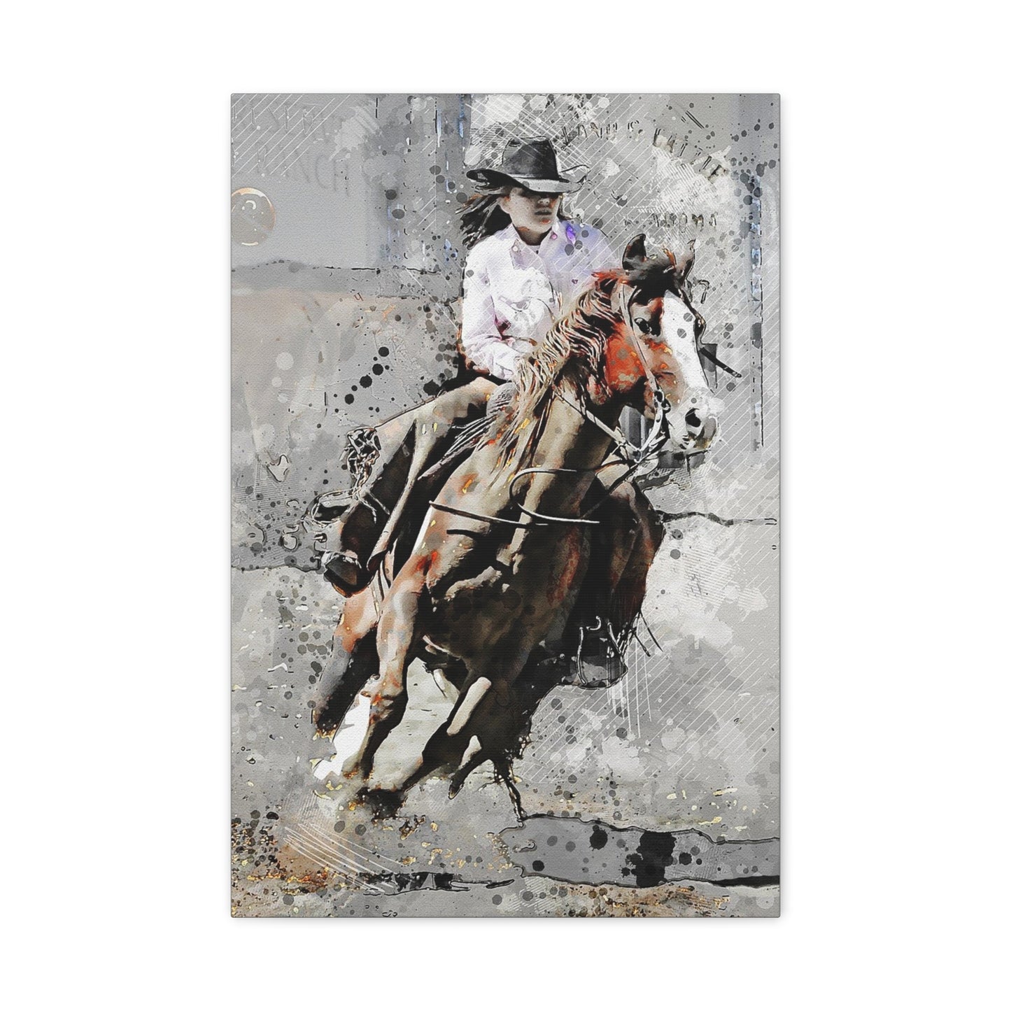 Rodeo Matte Canvas, Stretched, 1.25"