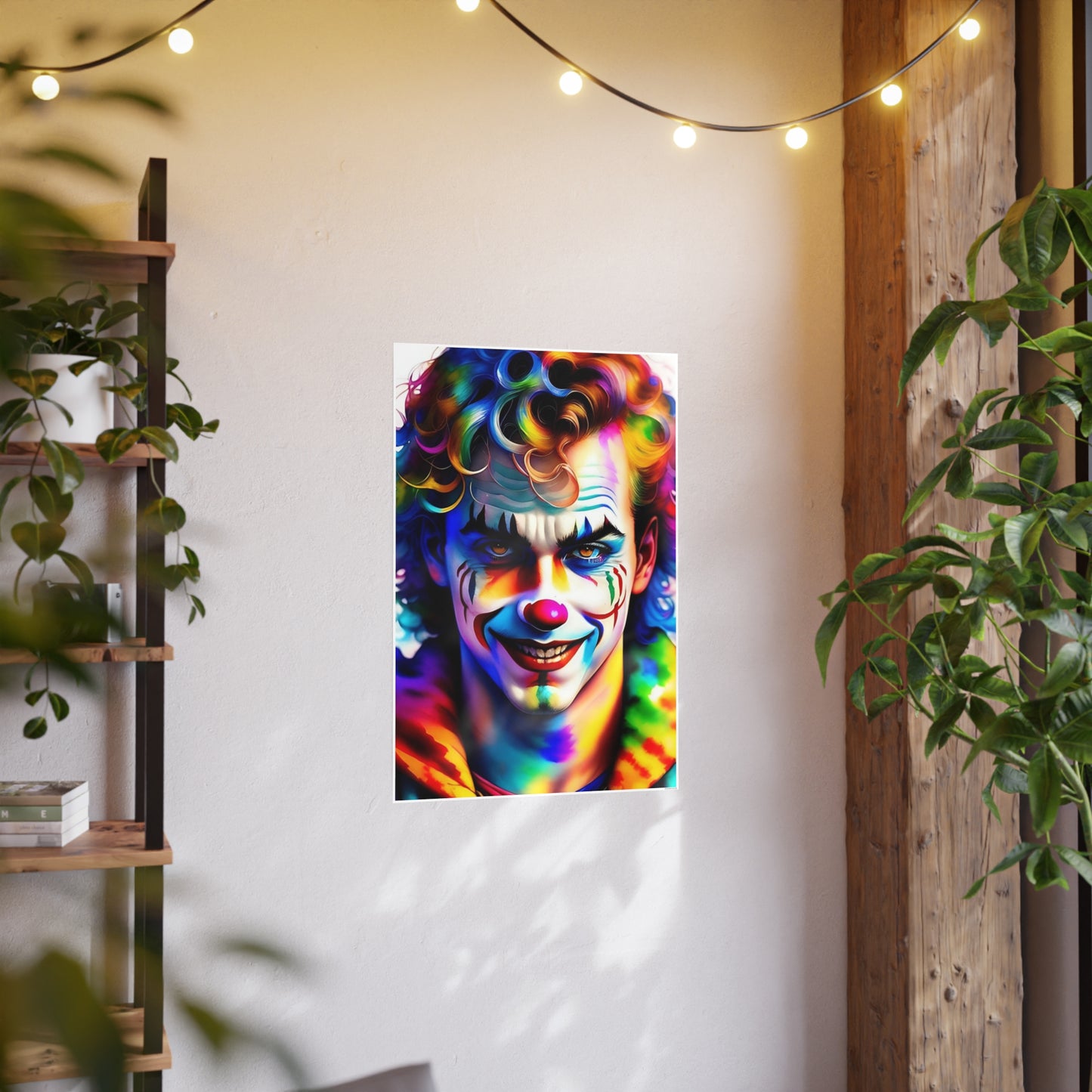Clown AI Gen Photo Art Paper Posters