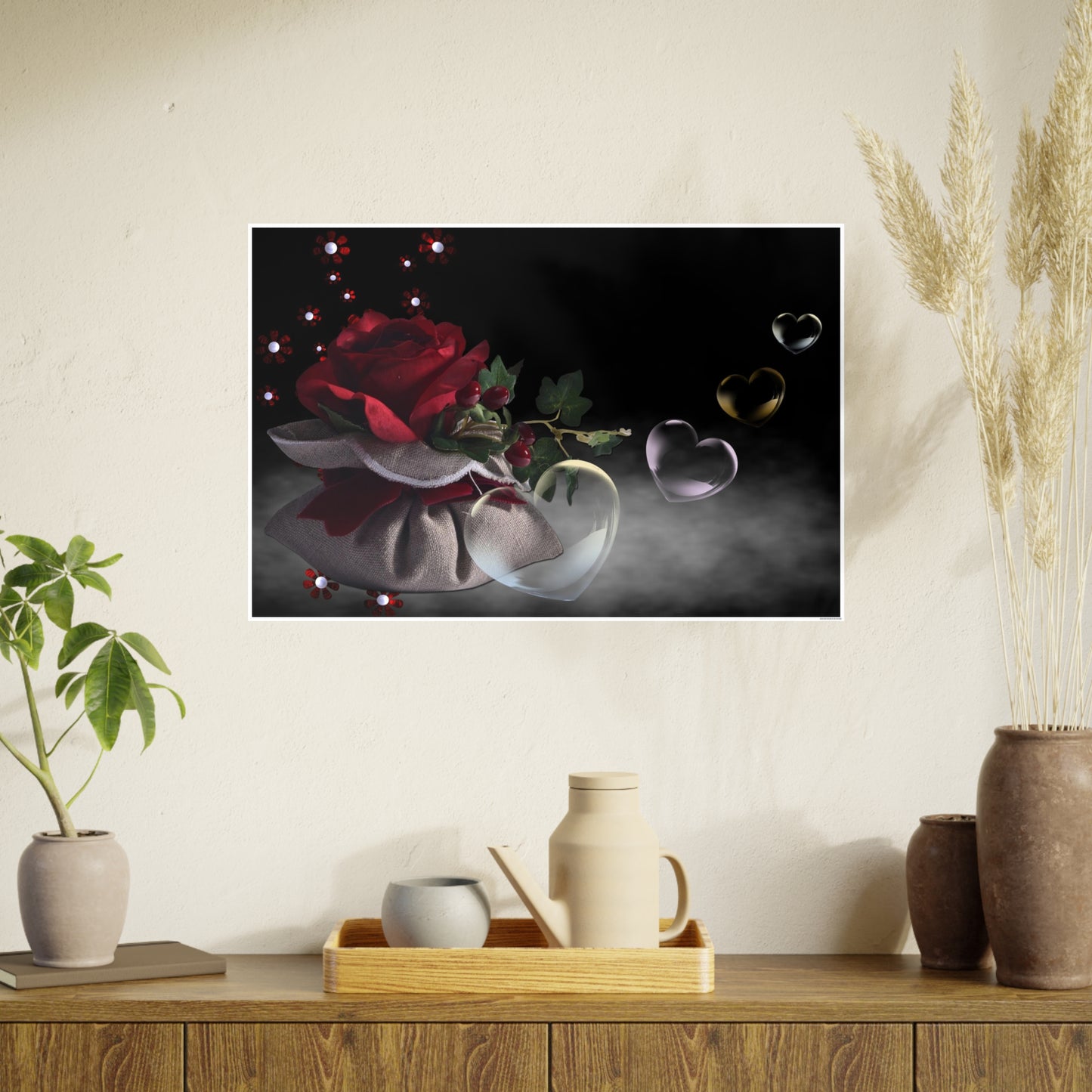 Rose Photo Art Paper Posters