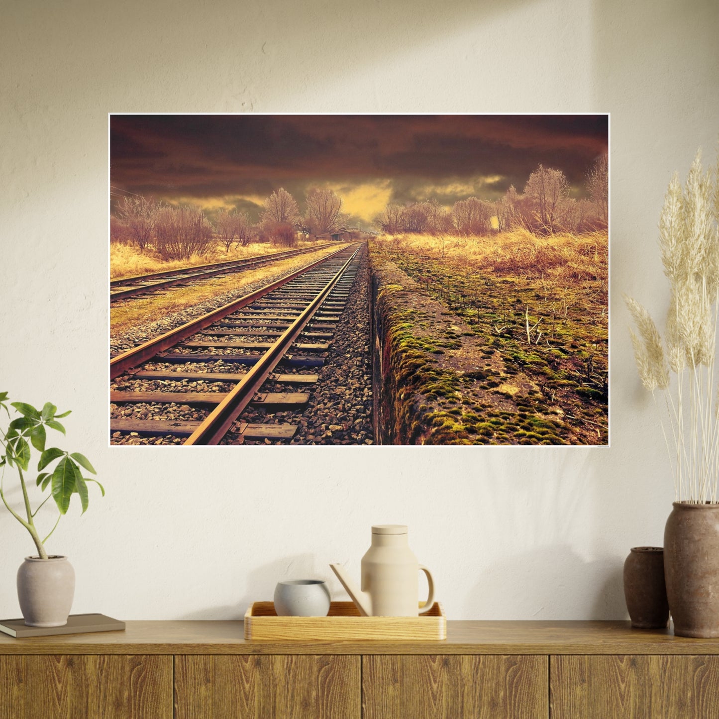 Tracks Photo Art Paper Posters