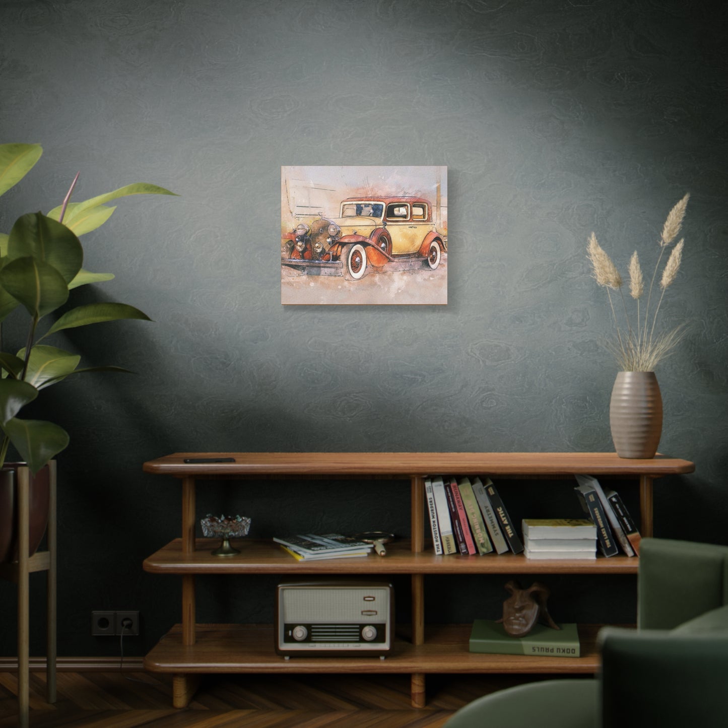 Cadillac Matte Canvas, Stretched, 1.25"