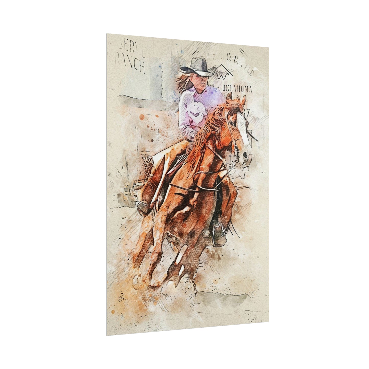 Rodeo Rolled Posters