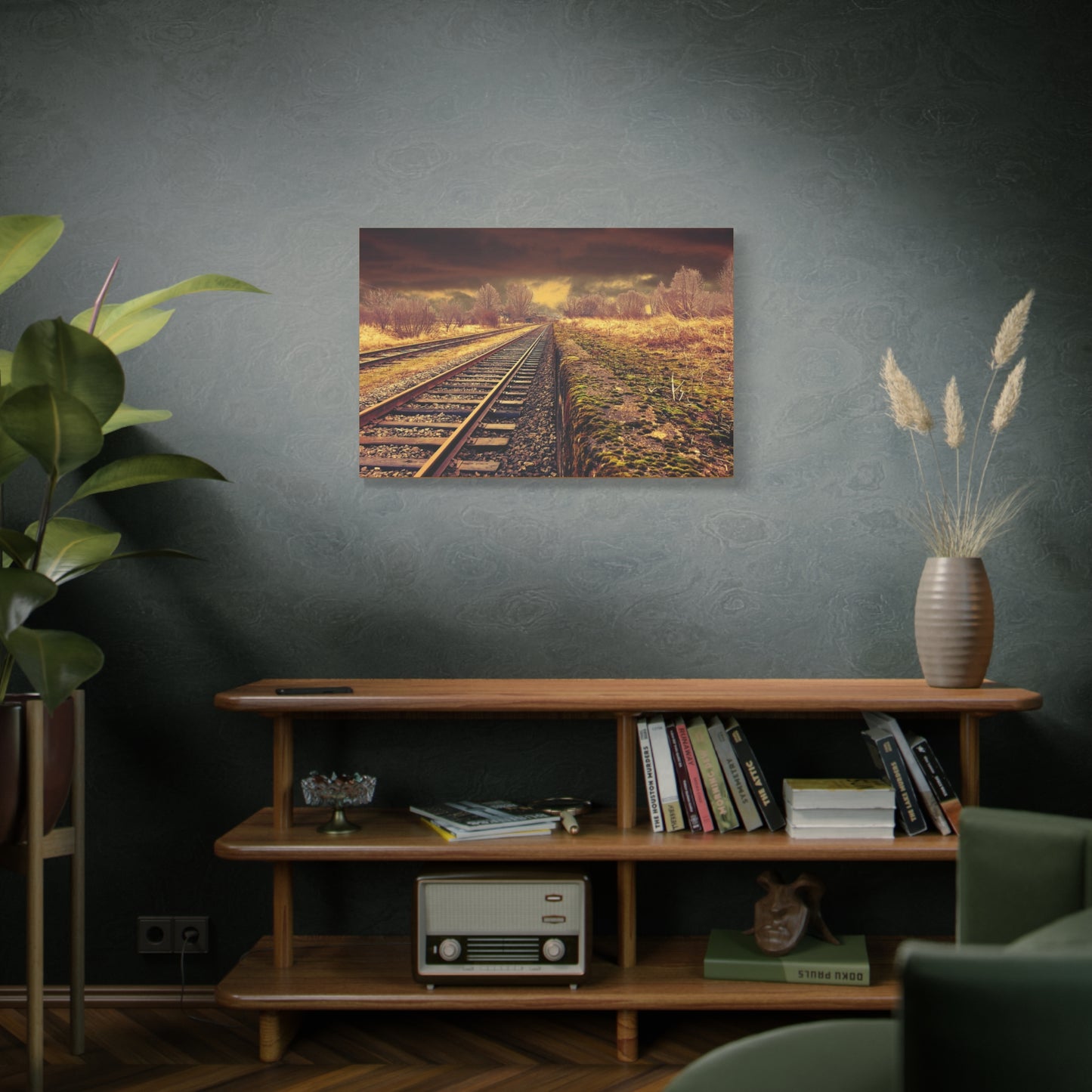 Tracks Matte Canvas, Stretched, 1.25"