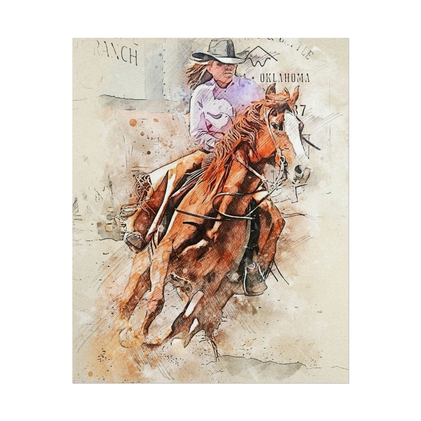 Rodeo Rolled Posters