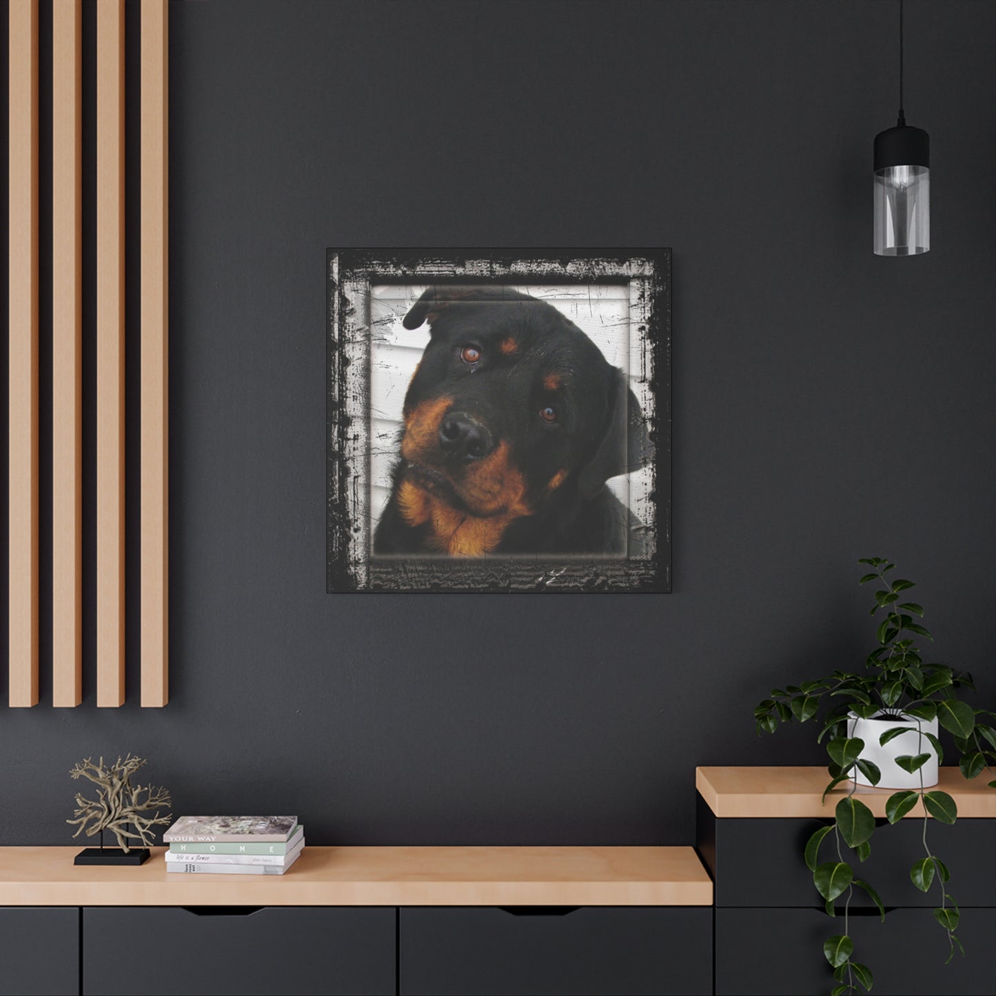 Rotweiller Matte Canvas, Stretched, 1.25"