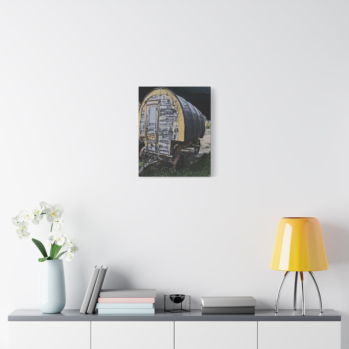 Chuck Wagon Matte Canvas, Stretched, 1.25"