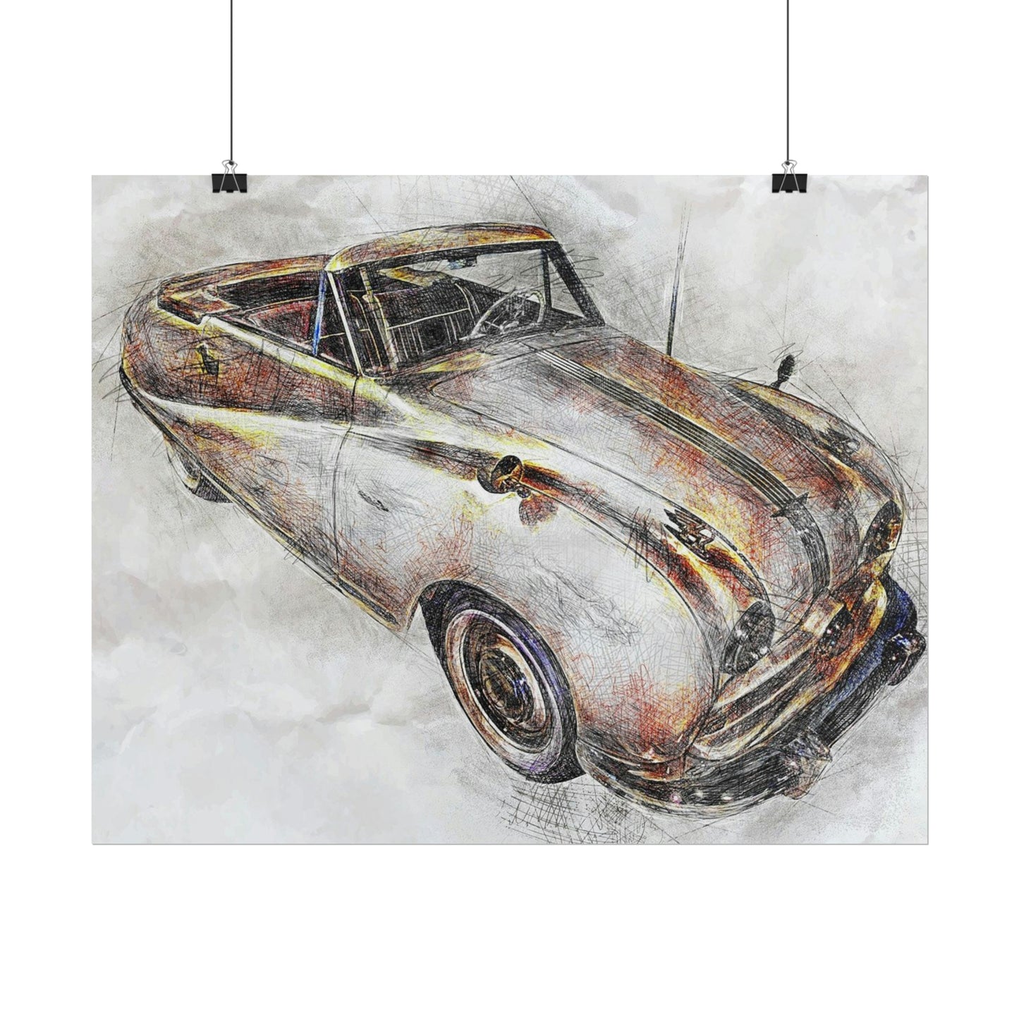 Car Rolled Posters
