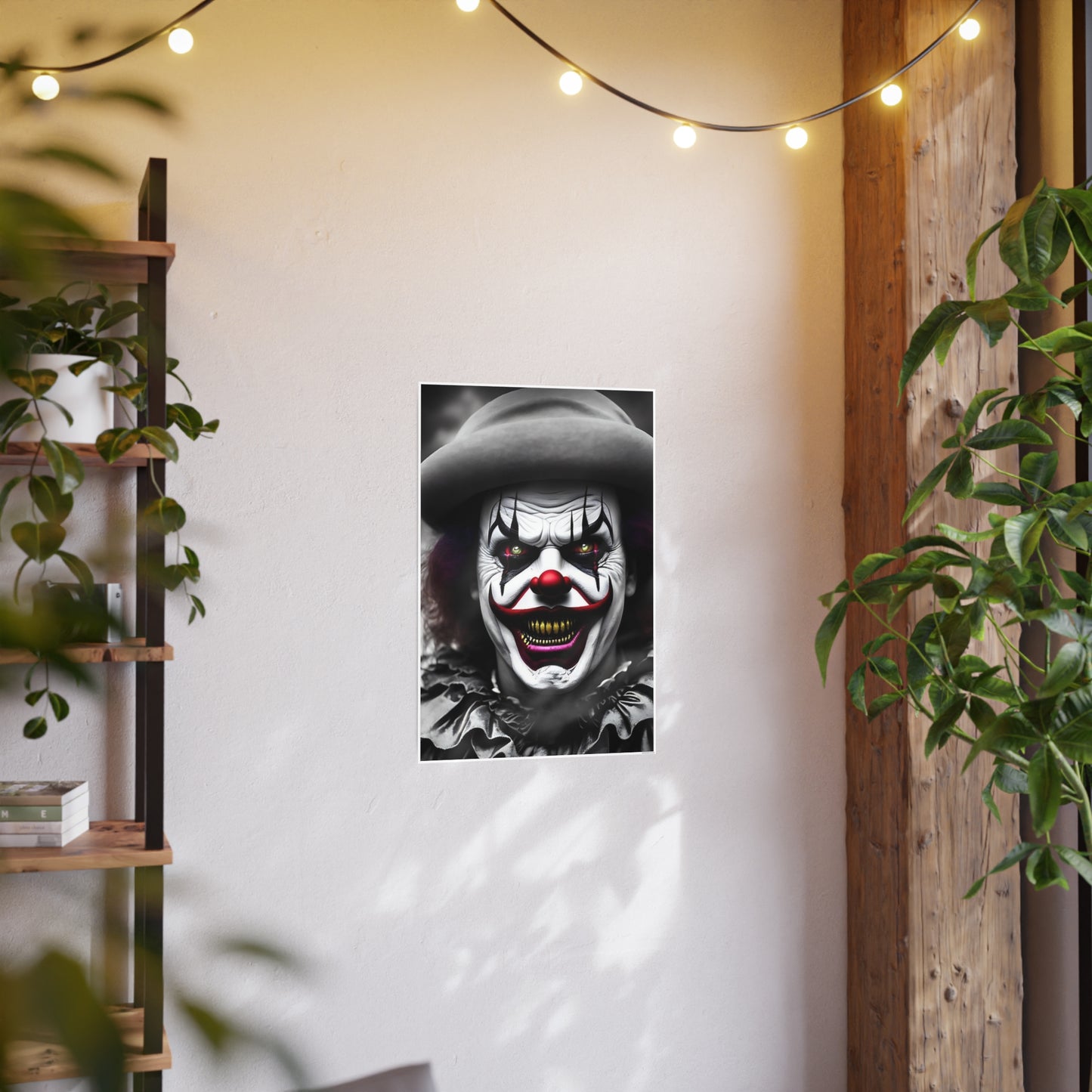Clown AI Gen Photo Art Paper Posters