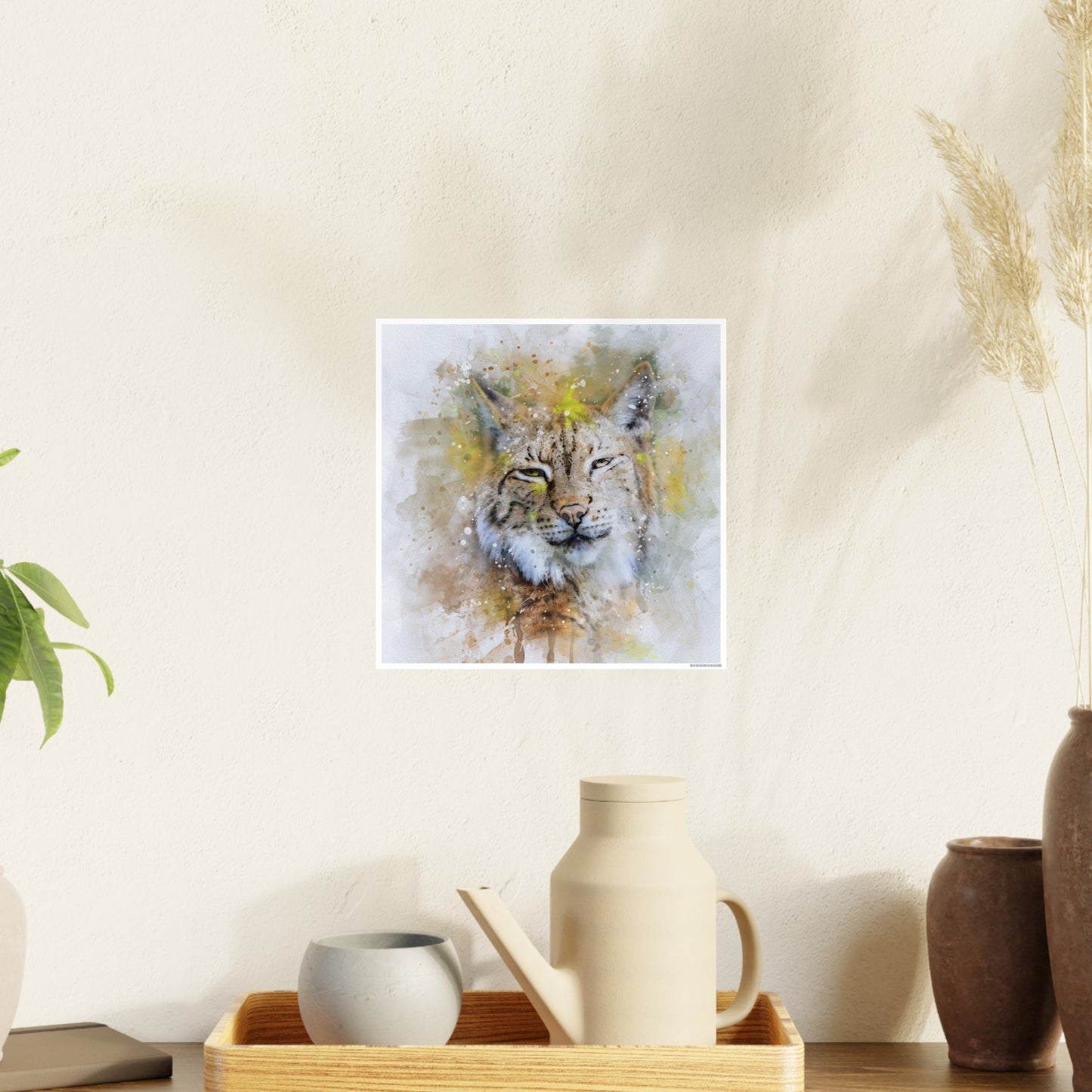 Bobcat Photo Art Paper Posters