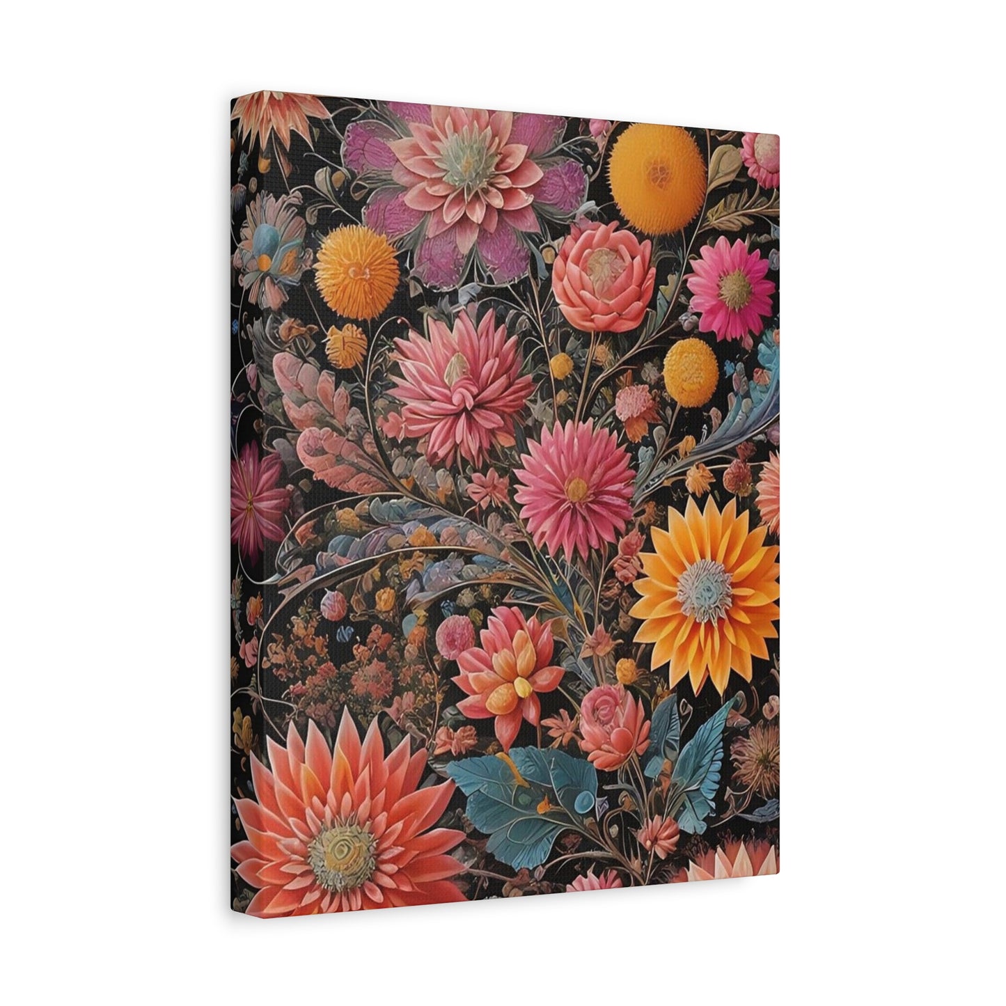 Flowers AI Gen Matte Canvas, Stretched, 1.25"