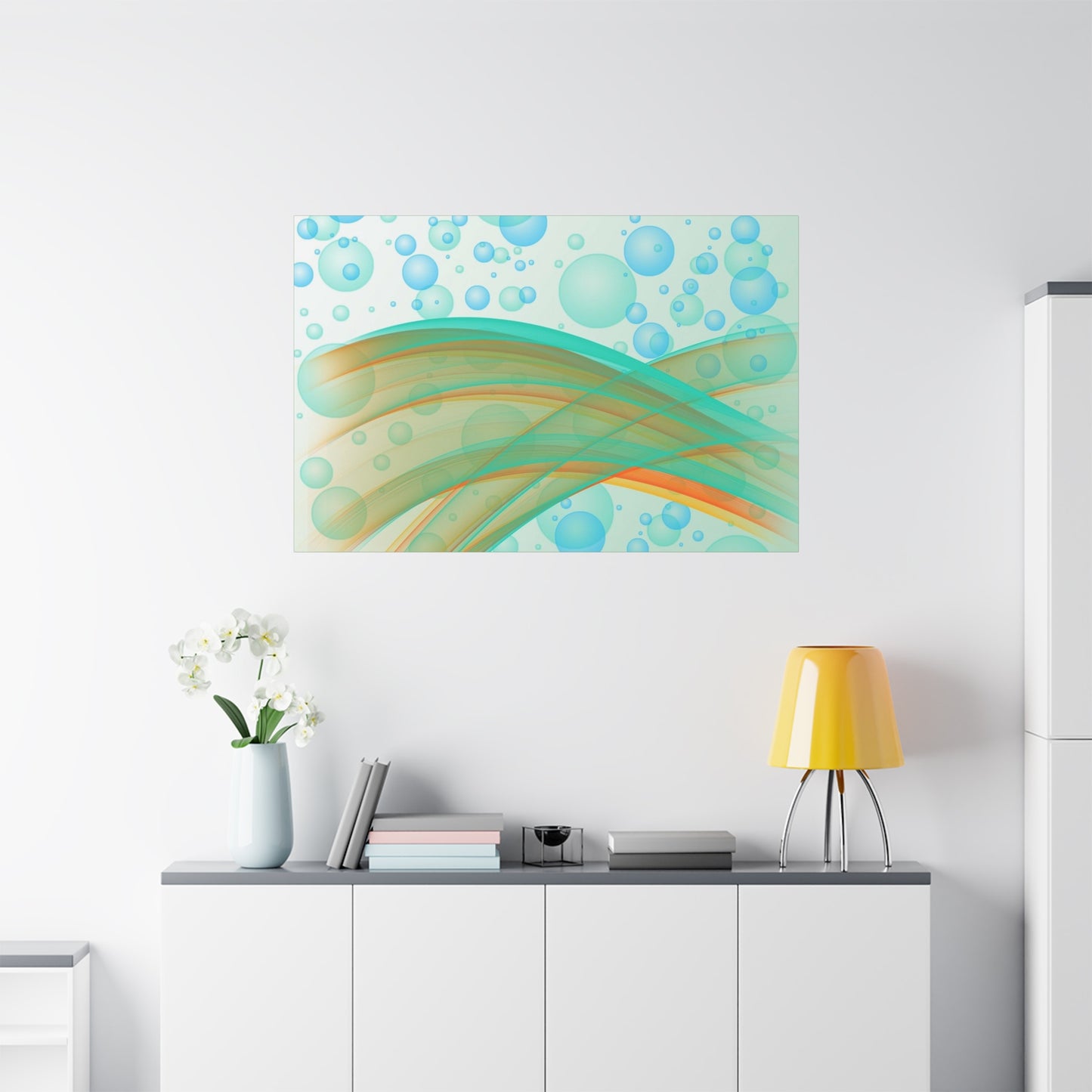 Bubbles Matte Canvas, Stretched, 1.25"