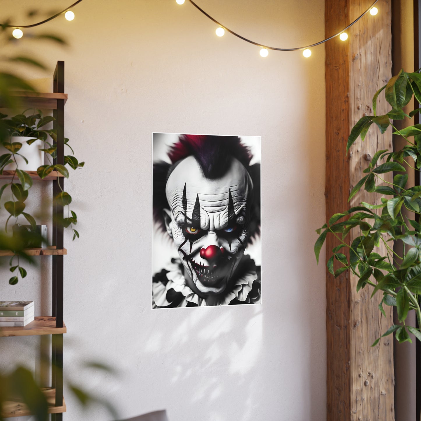 Clown AI Gen Photo Art Paper Posters