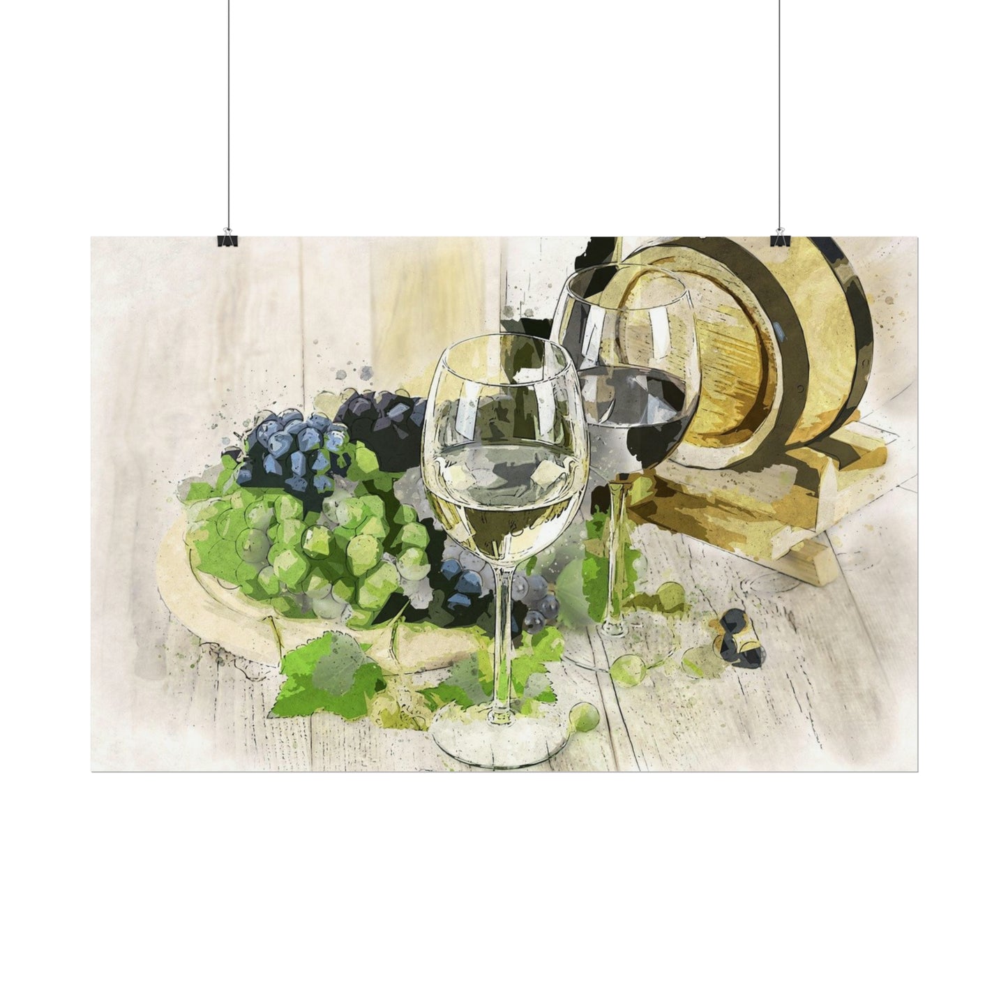 Wine Rolled Posters