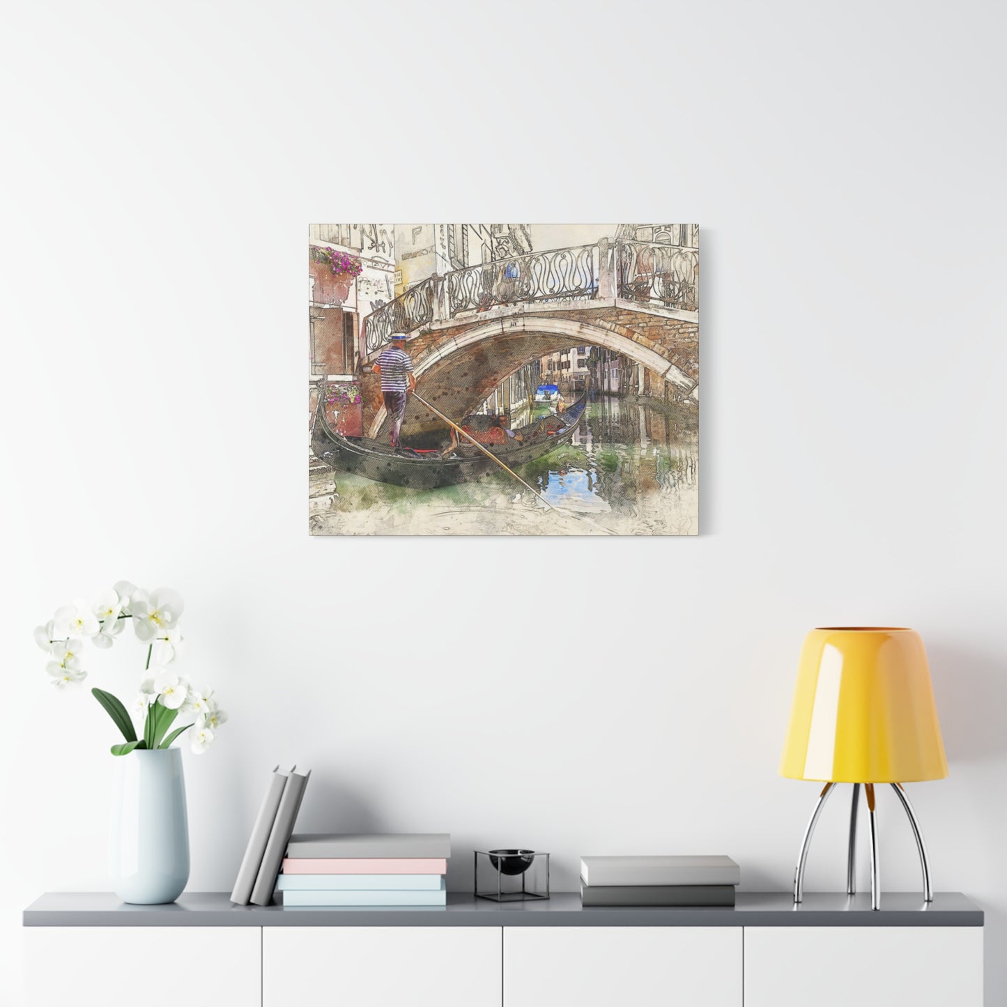 Gondola Matte Canvas, Stretched, 1.25"
