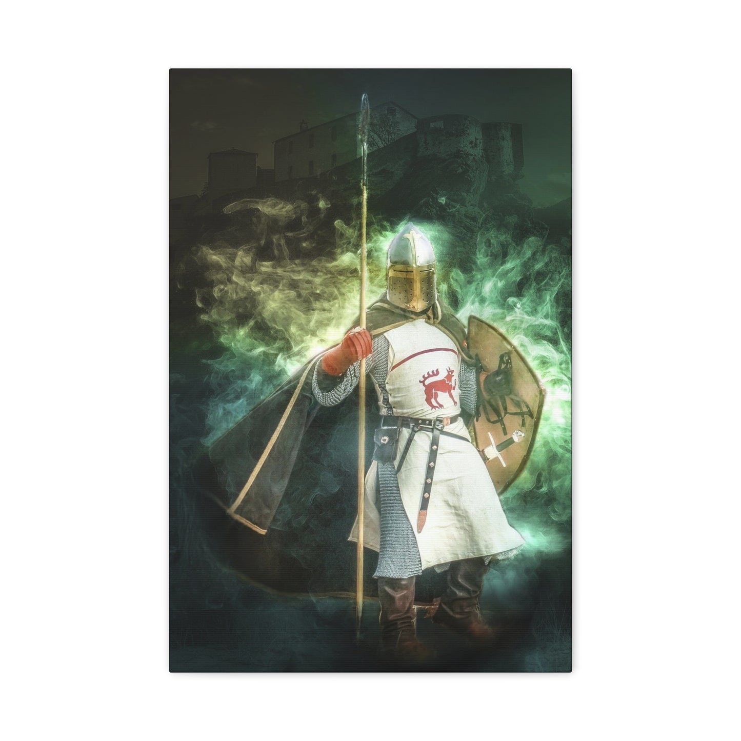 Knight Matte Canvas, Stretched, 1.25"