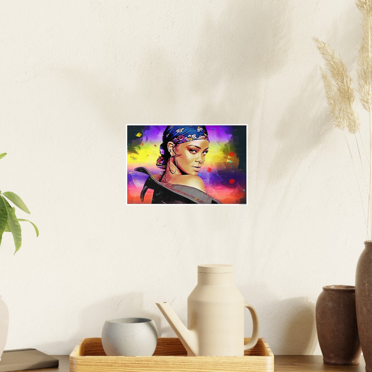 Woman Photo Art Paper Posters