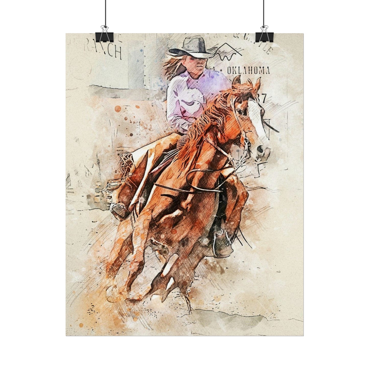 Rodeo Rolled Posters