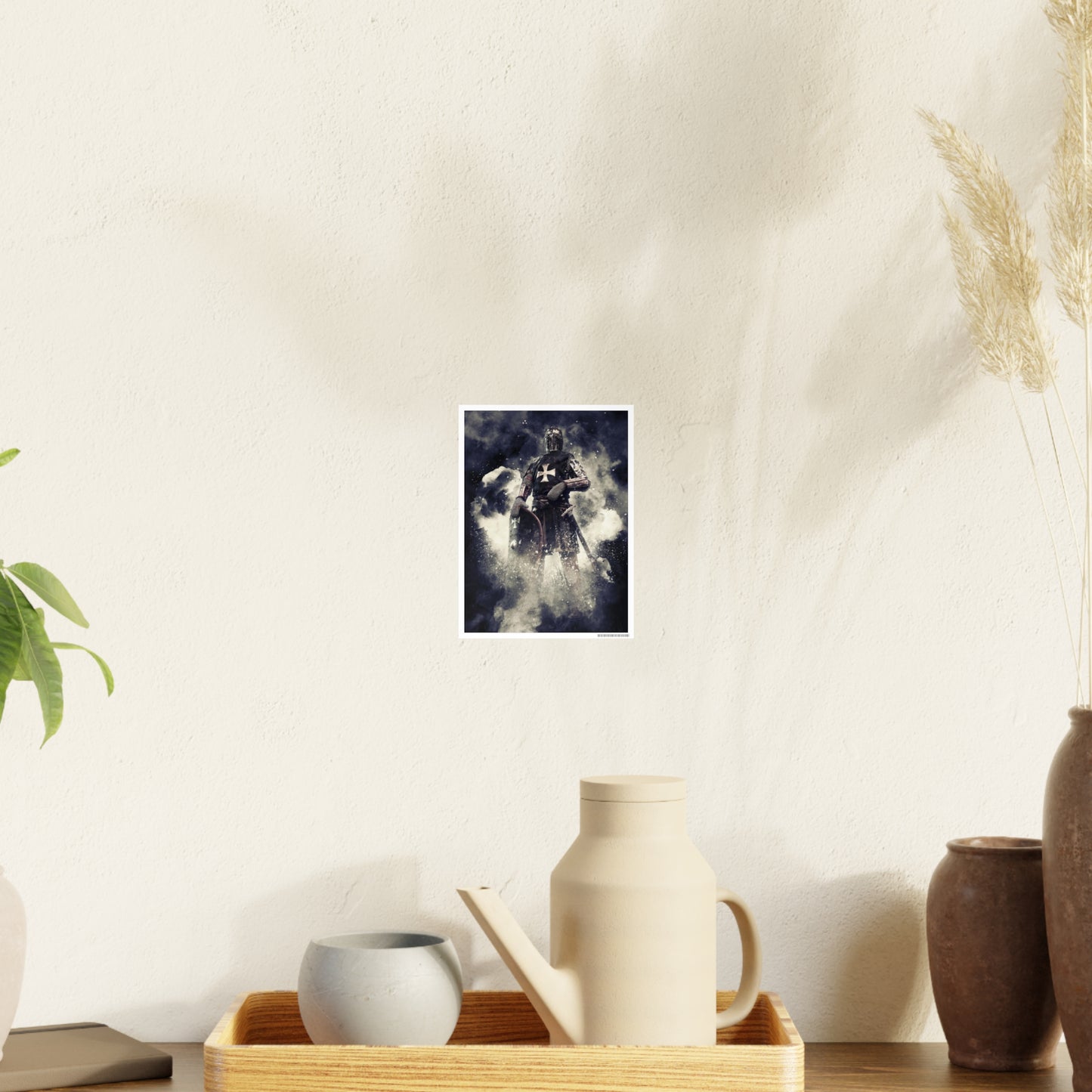 Knight Crusader Photo Art Paper Posters