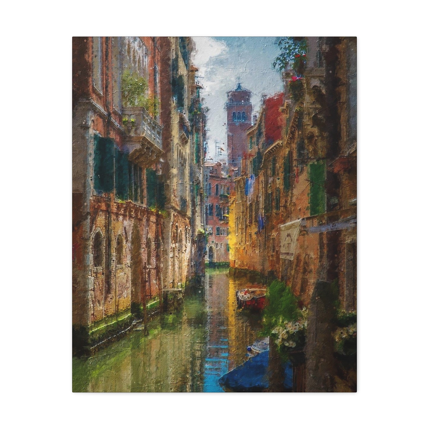 Venice Matte Canvas, Stretched, 1.25"
