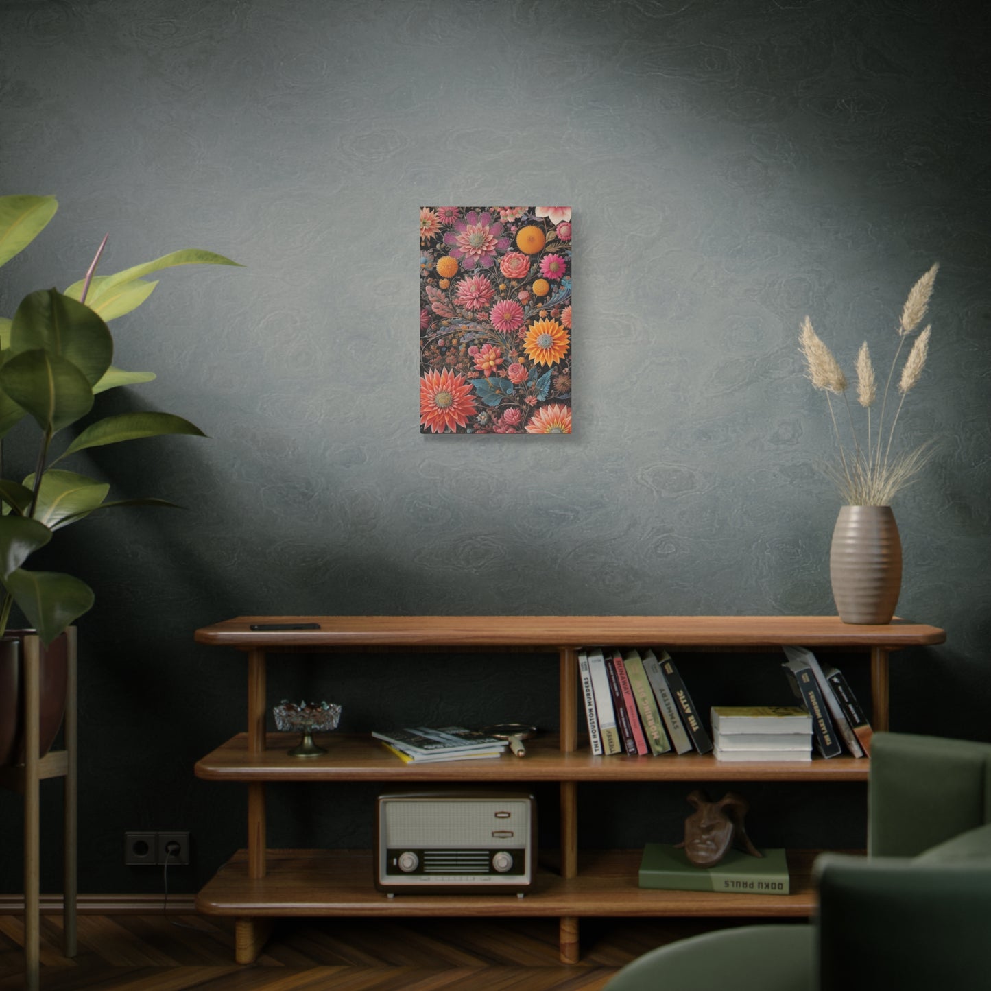 Flowers AI Gen Matte Canvas, Stretched, 1.25"