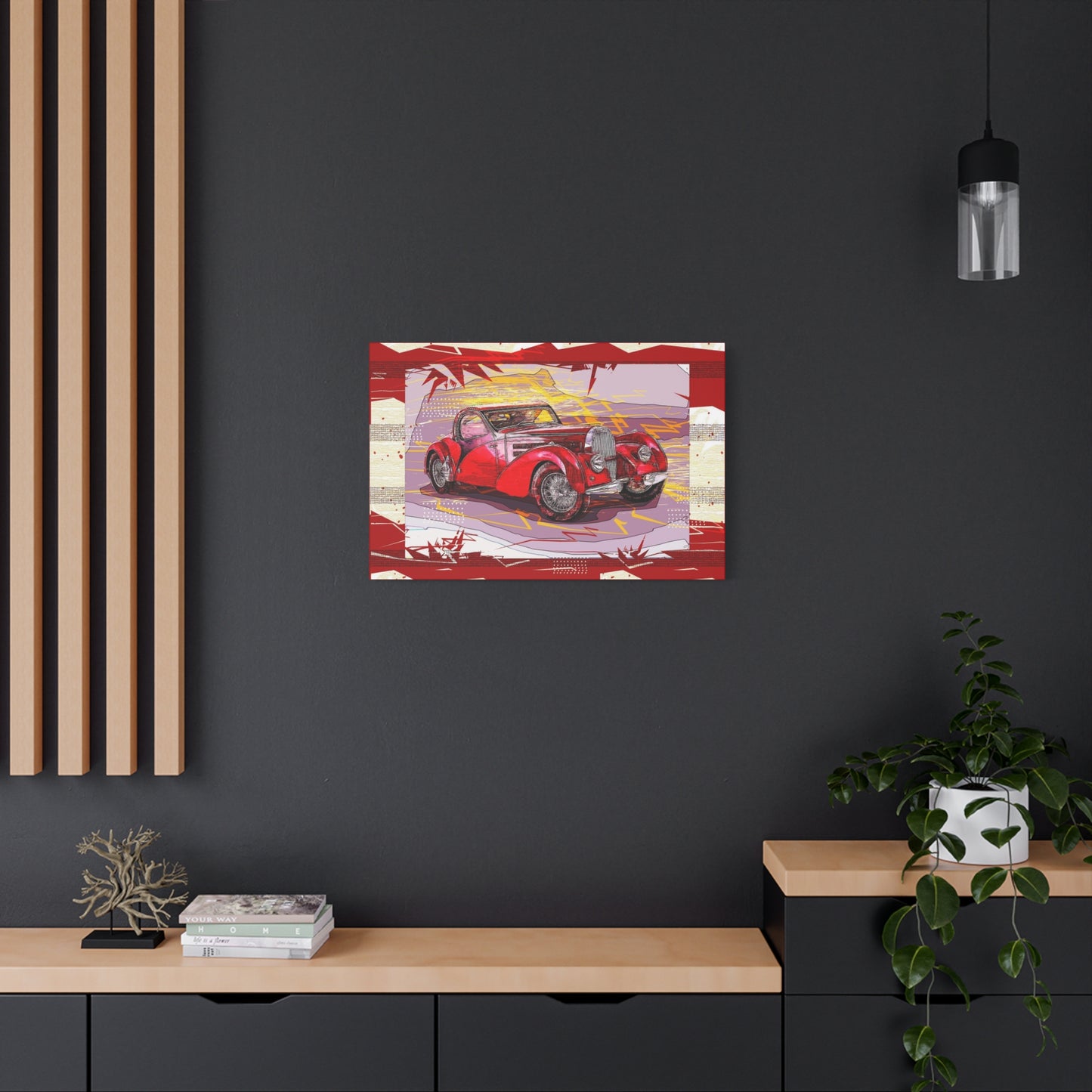 Bugatti Matte Canvas, Stretched, 1.25"