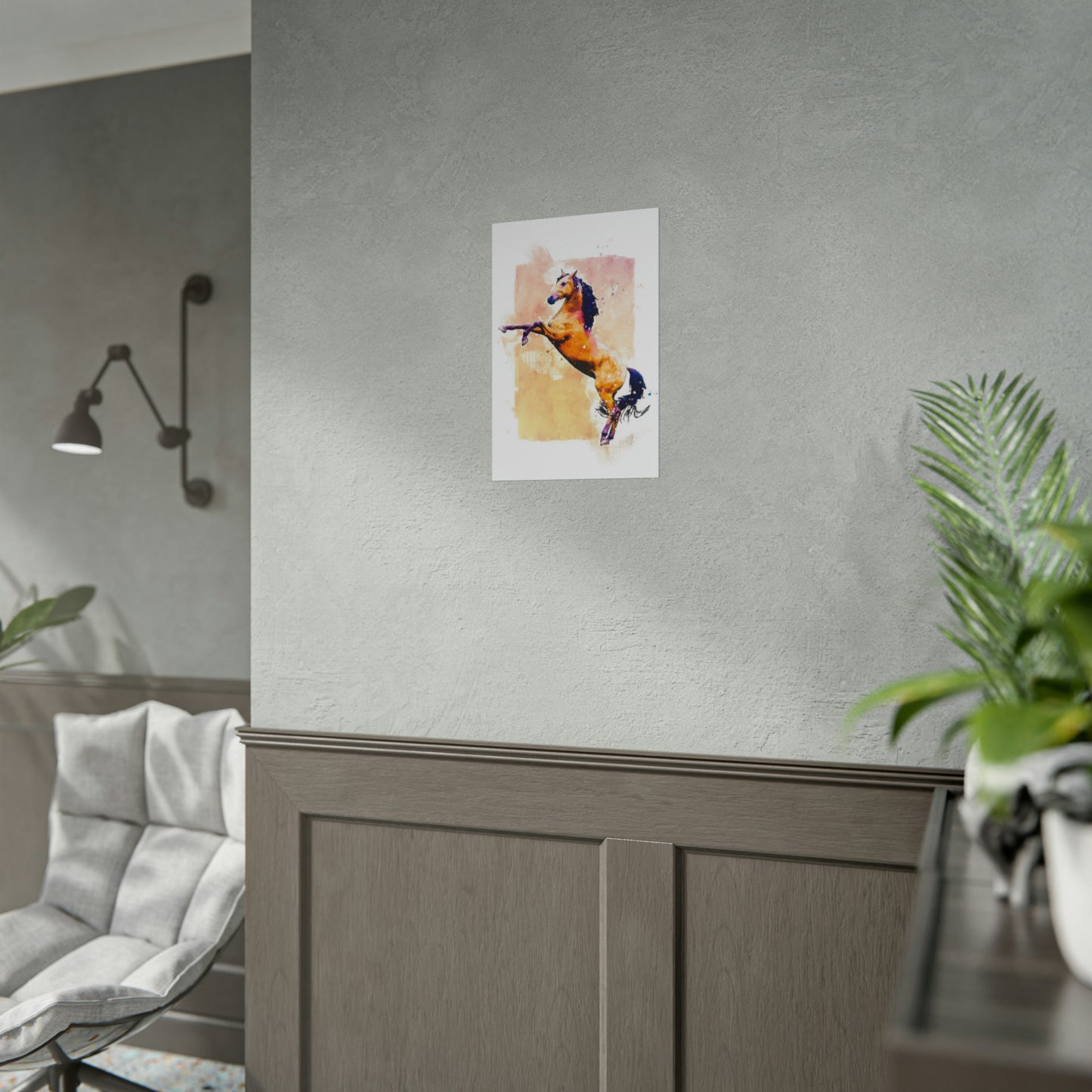 Horse Rolled Posters
