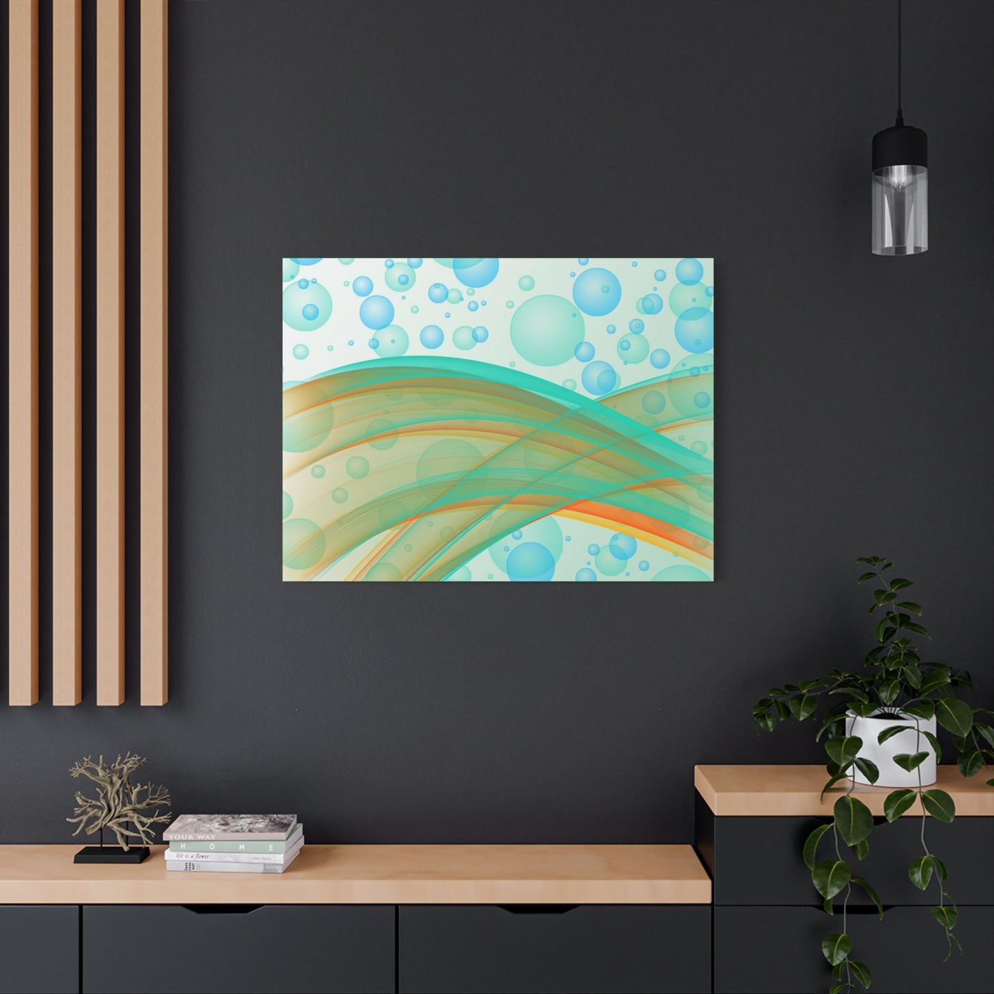 Bubbles Matte Canvas, Stretched, 1.25"