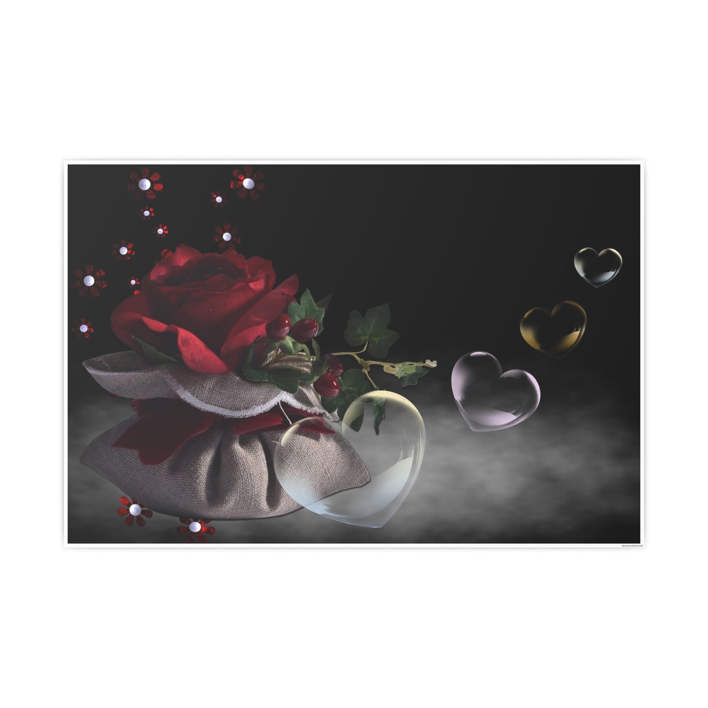 Rose Photo Art Paper Posters