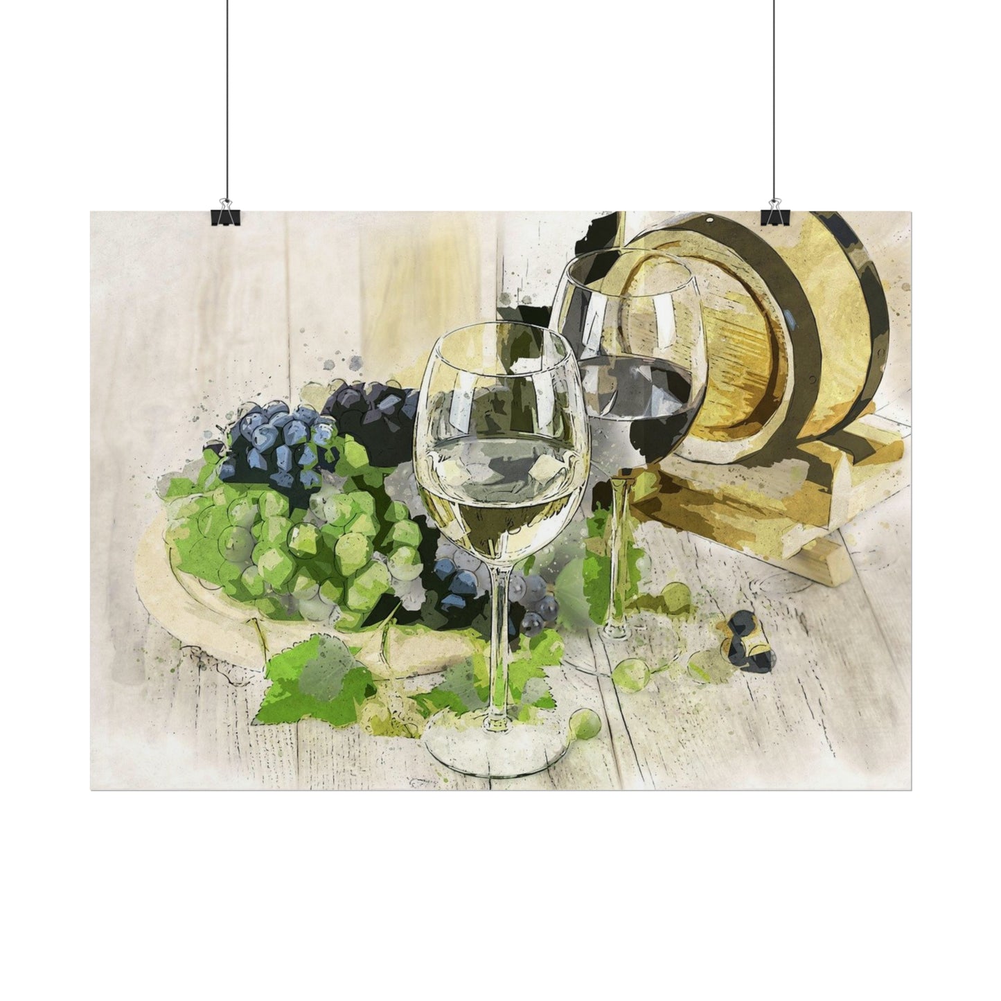 Wine Rolled Posters