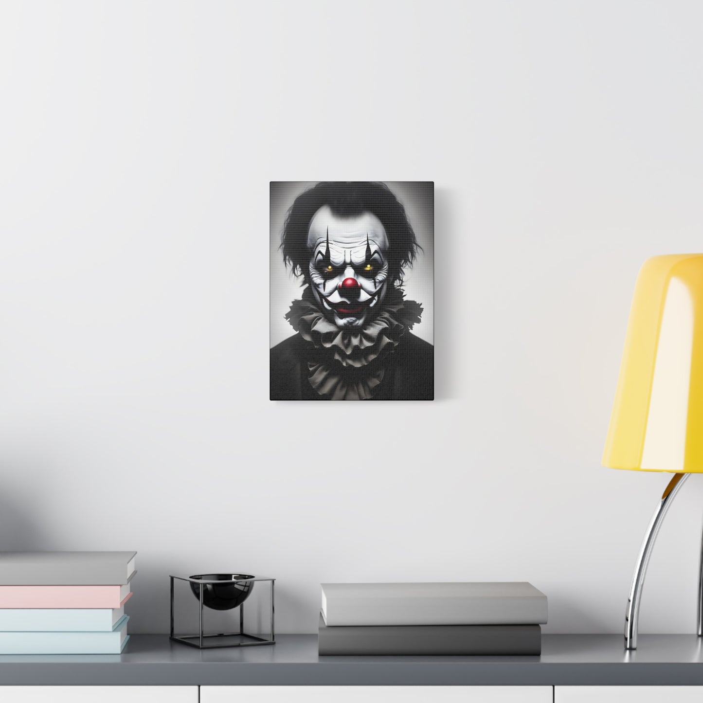 Clown AI Gen Matte Canvas, Stretched, 1.25"