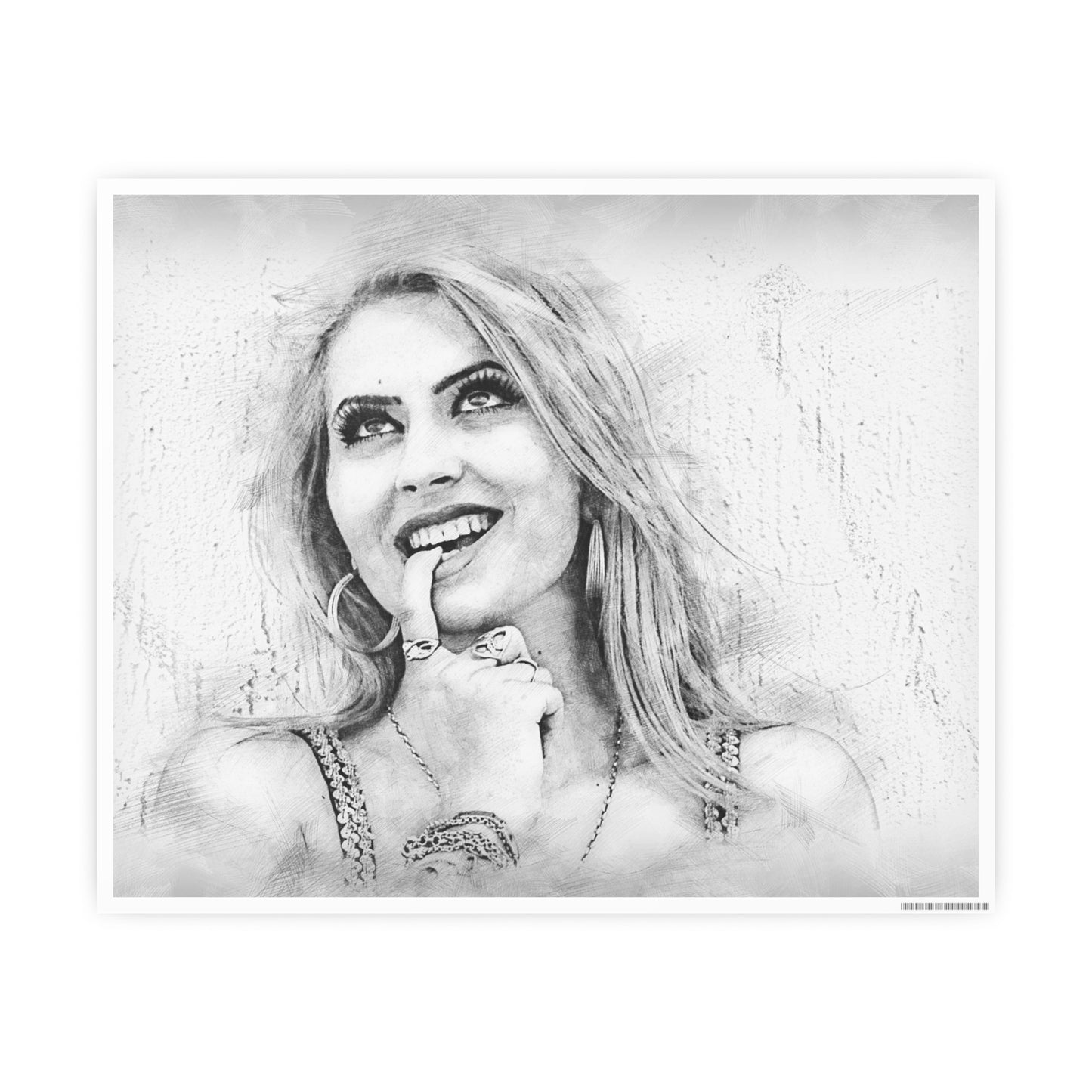 Woman Photo Art Paper Posters