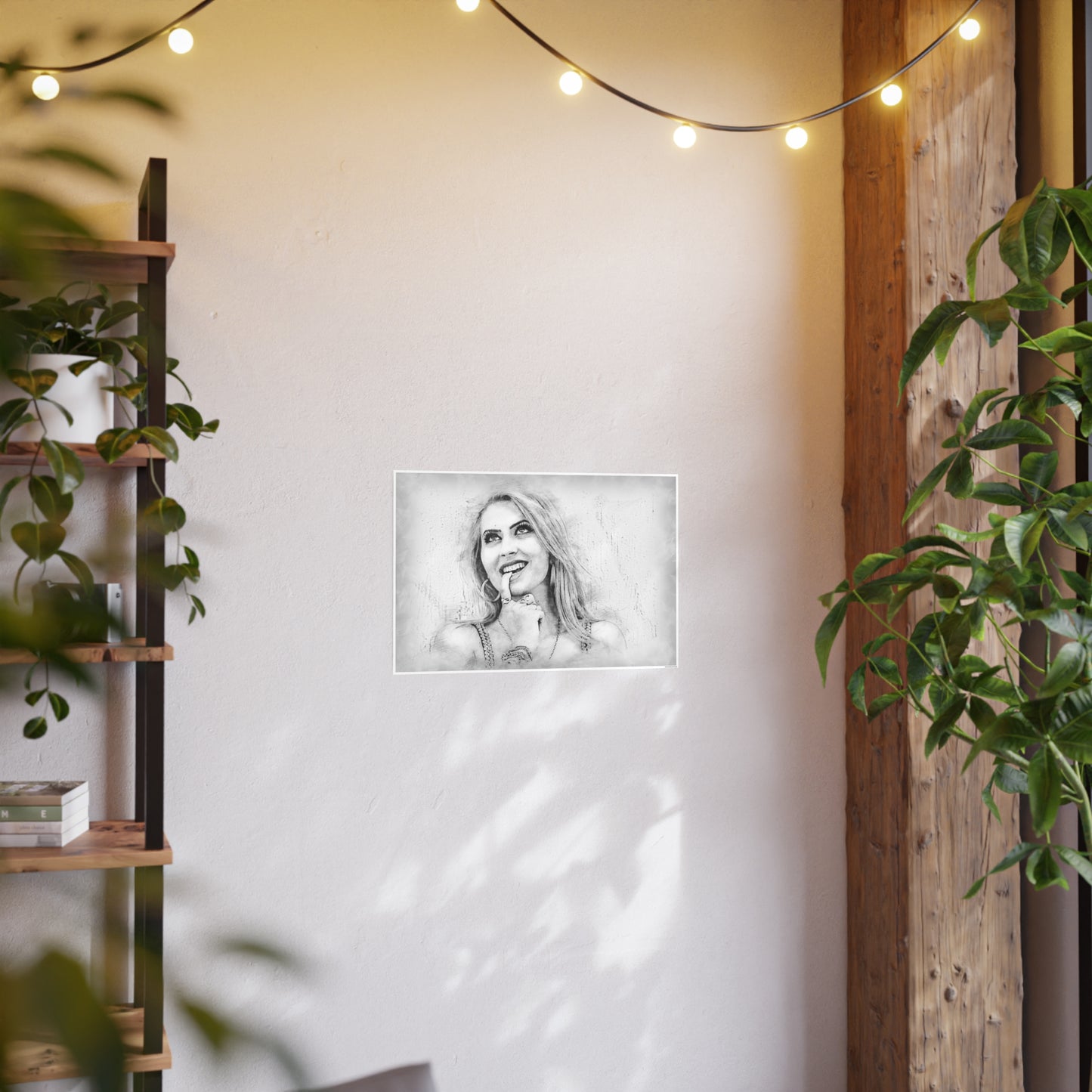 Woman Photo Art Paper Posters