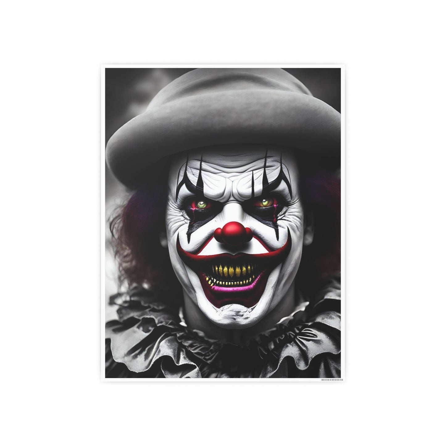 Clown AI Gen Photo Art Paper Posters
