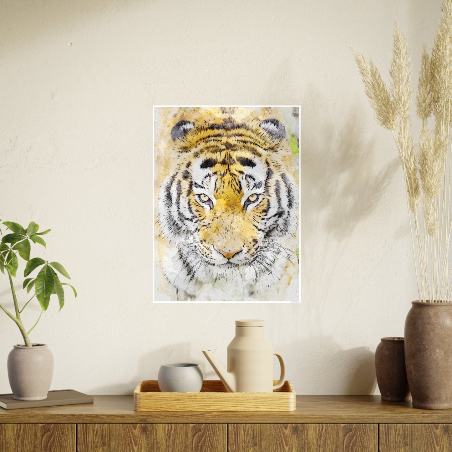Tiger Photo Art Paper Posters