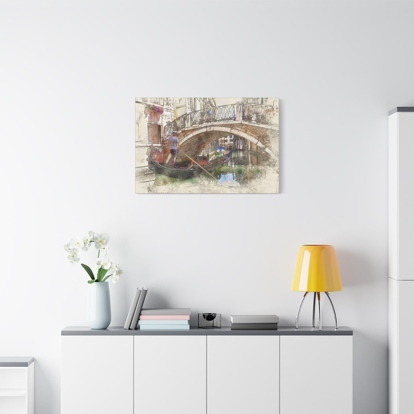 Gondola Matte Canvas, Stretched, 1.25"