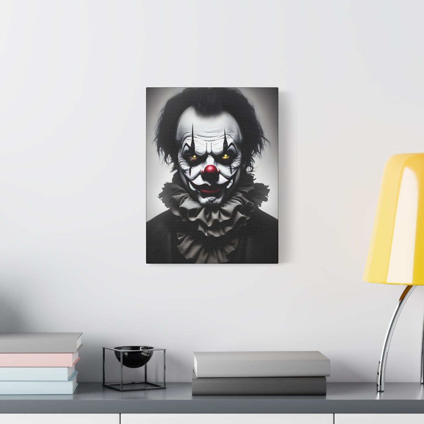 Clown AI Gen Matte Canvas, Stretched, 1.25"