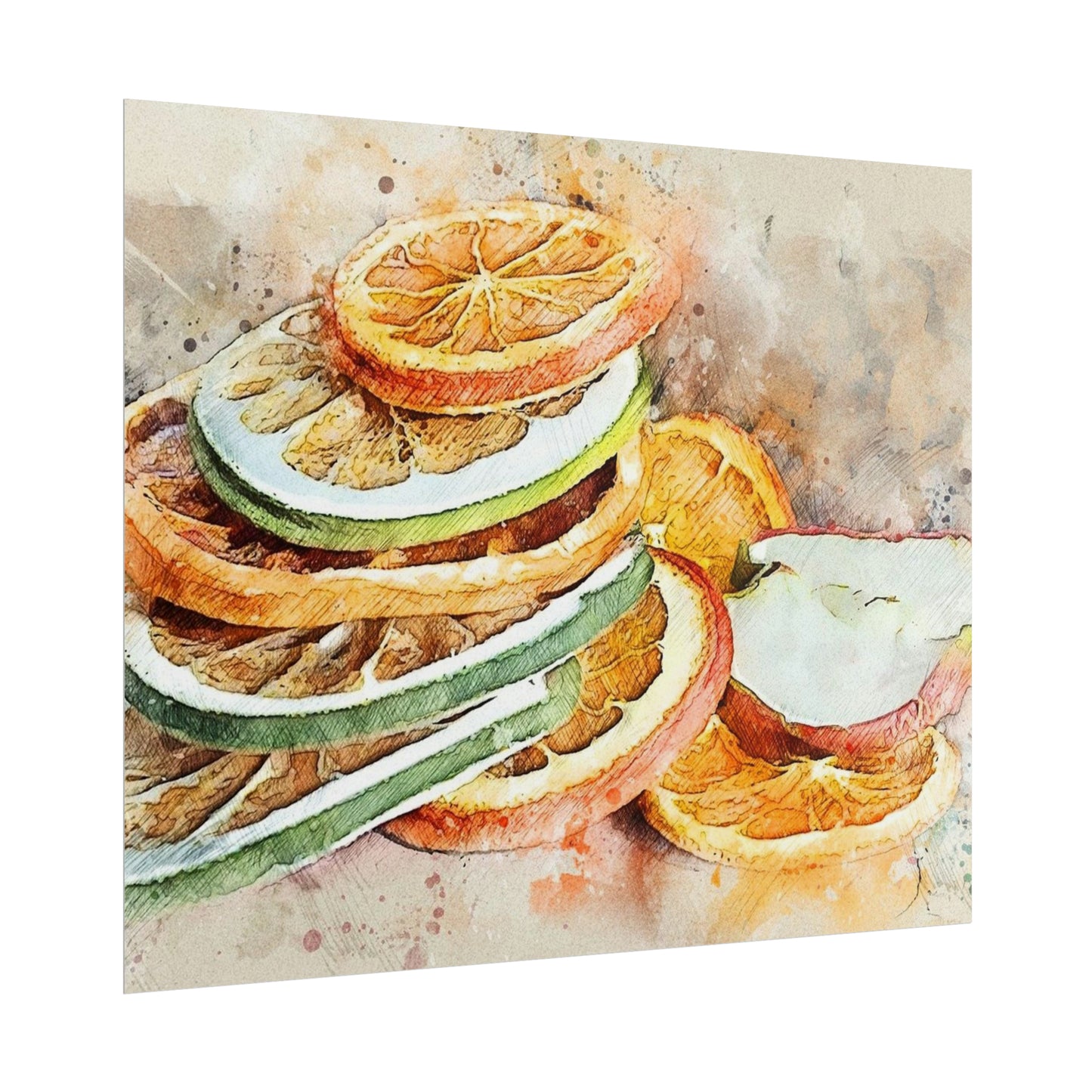 fruits Rolled Posters