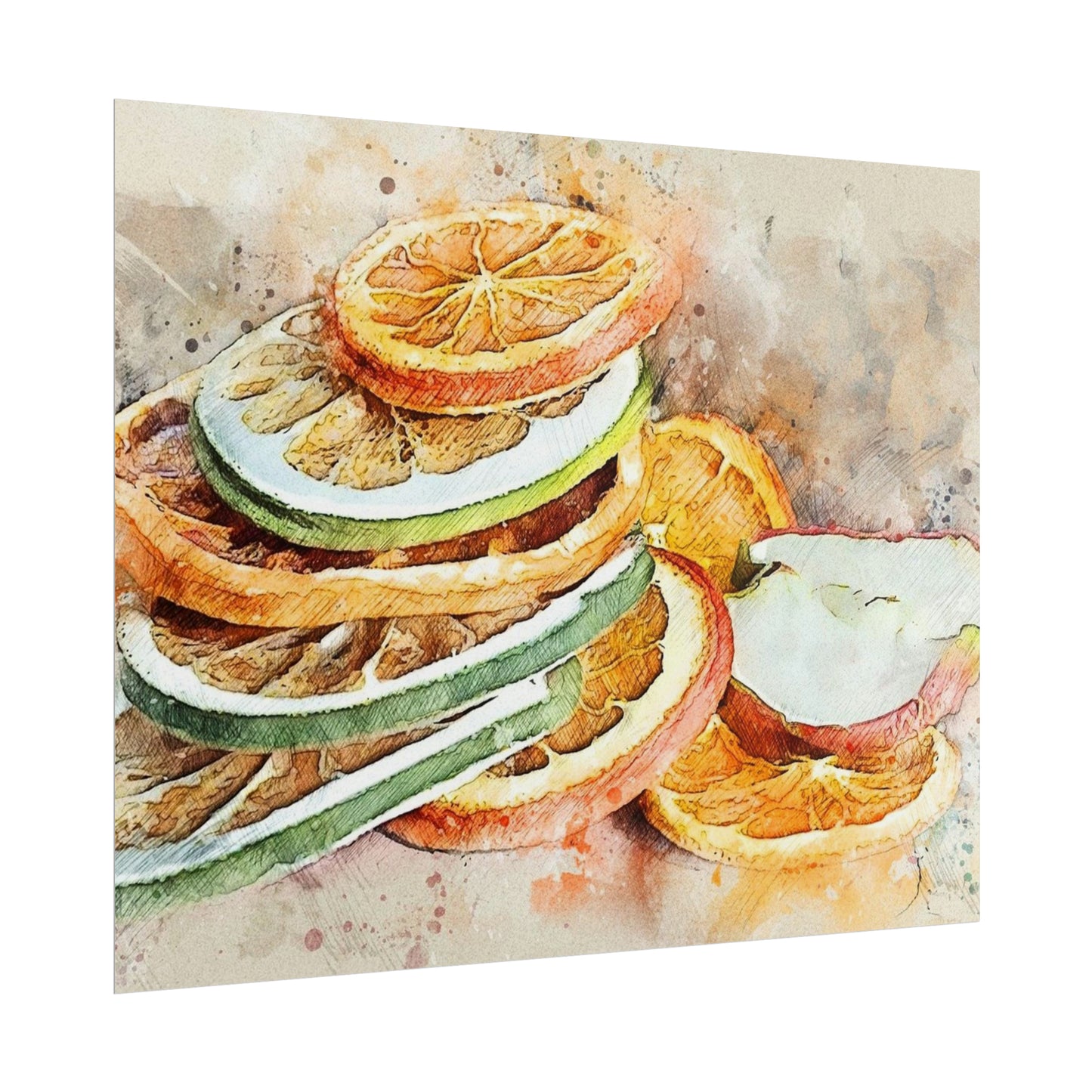 fruits Rolled Posters