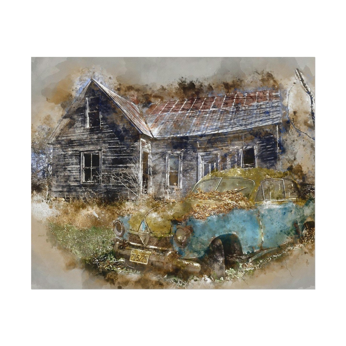 Old Barn Rolled Posters