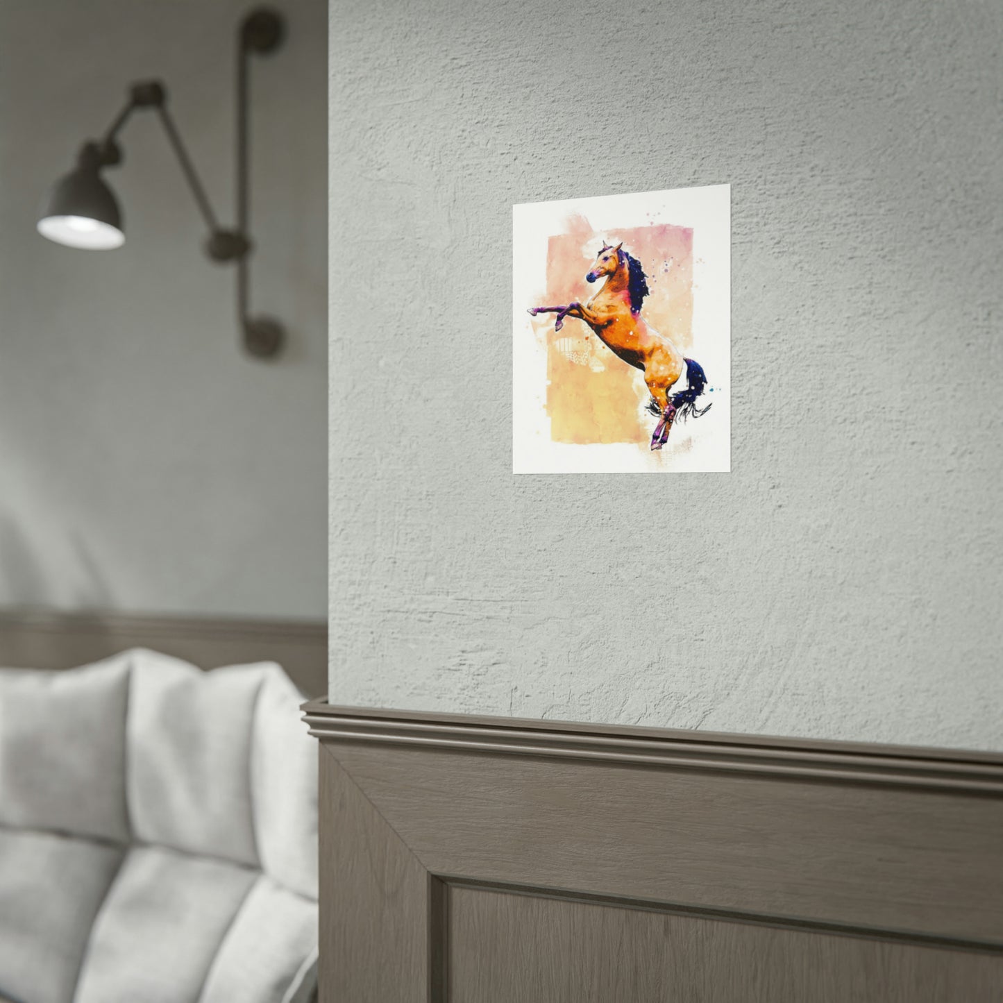Horse Rolled Posters
